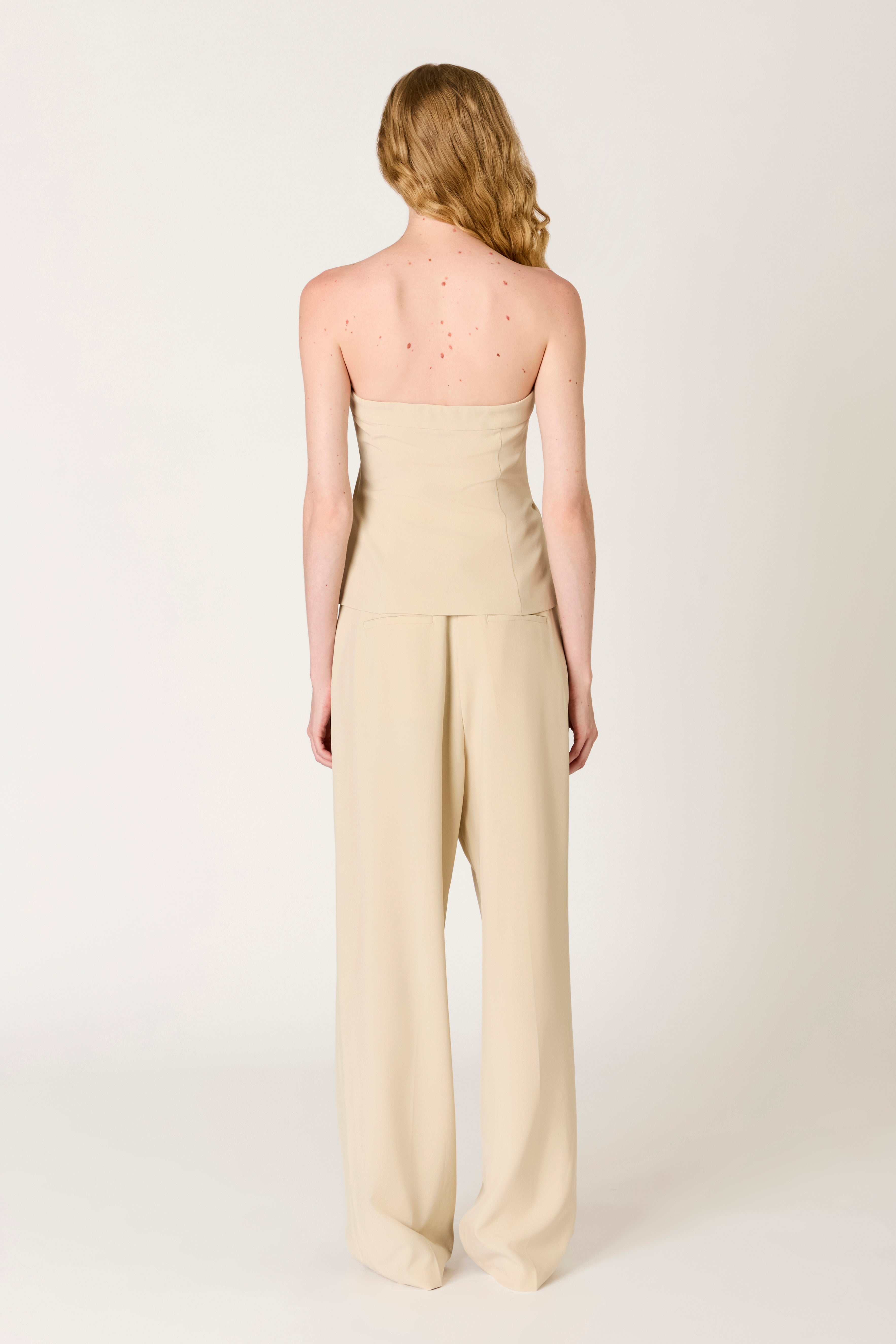 Sebastian Trouser in sand back view