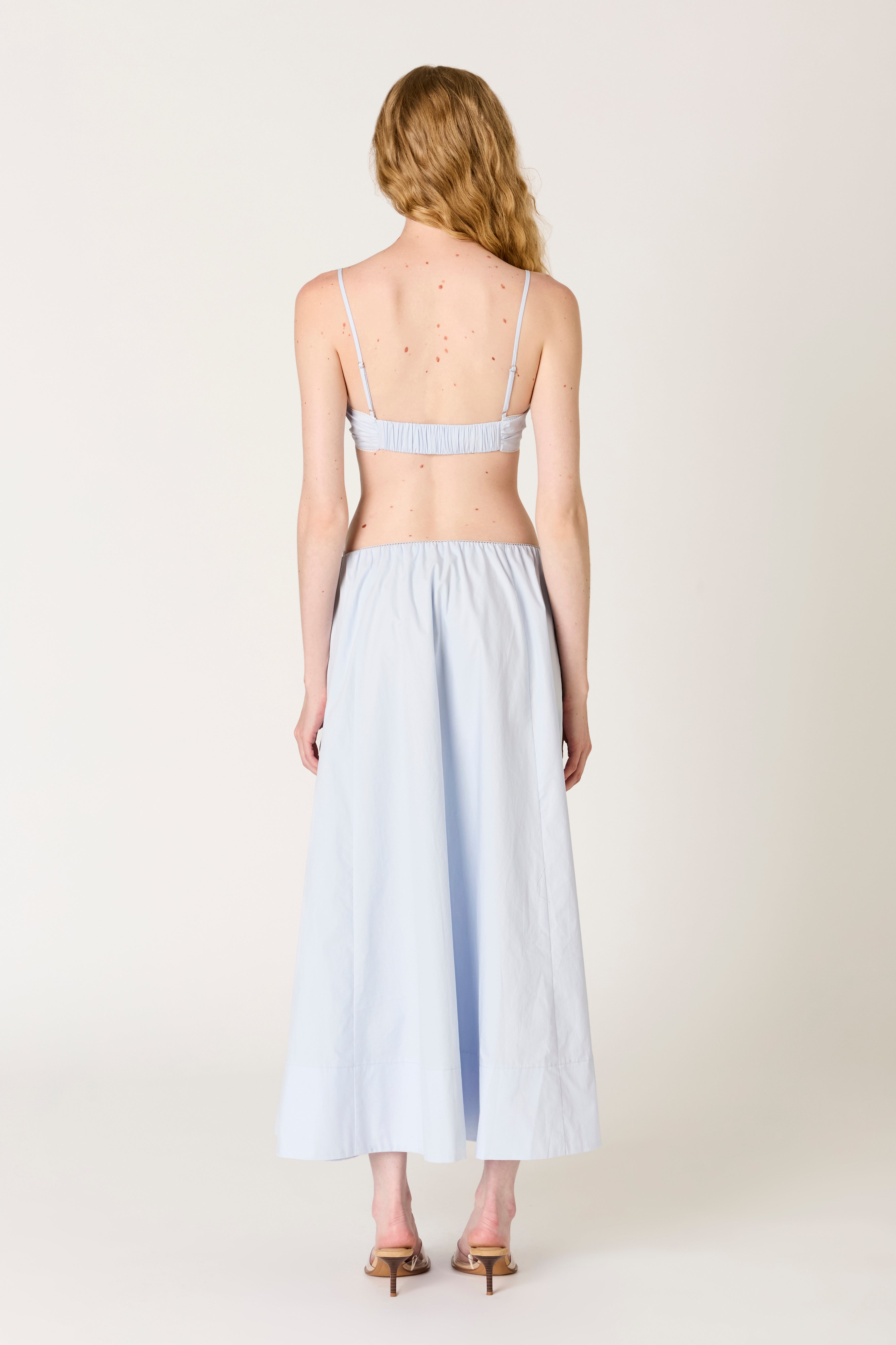 Noche Skirt in sky back view