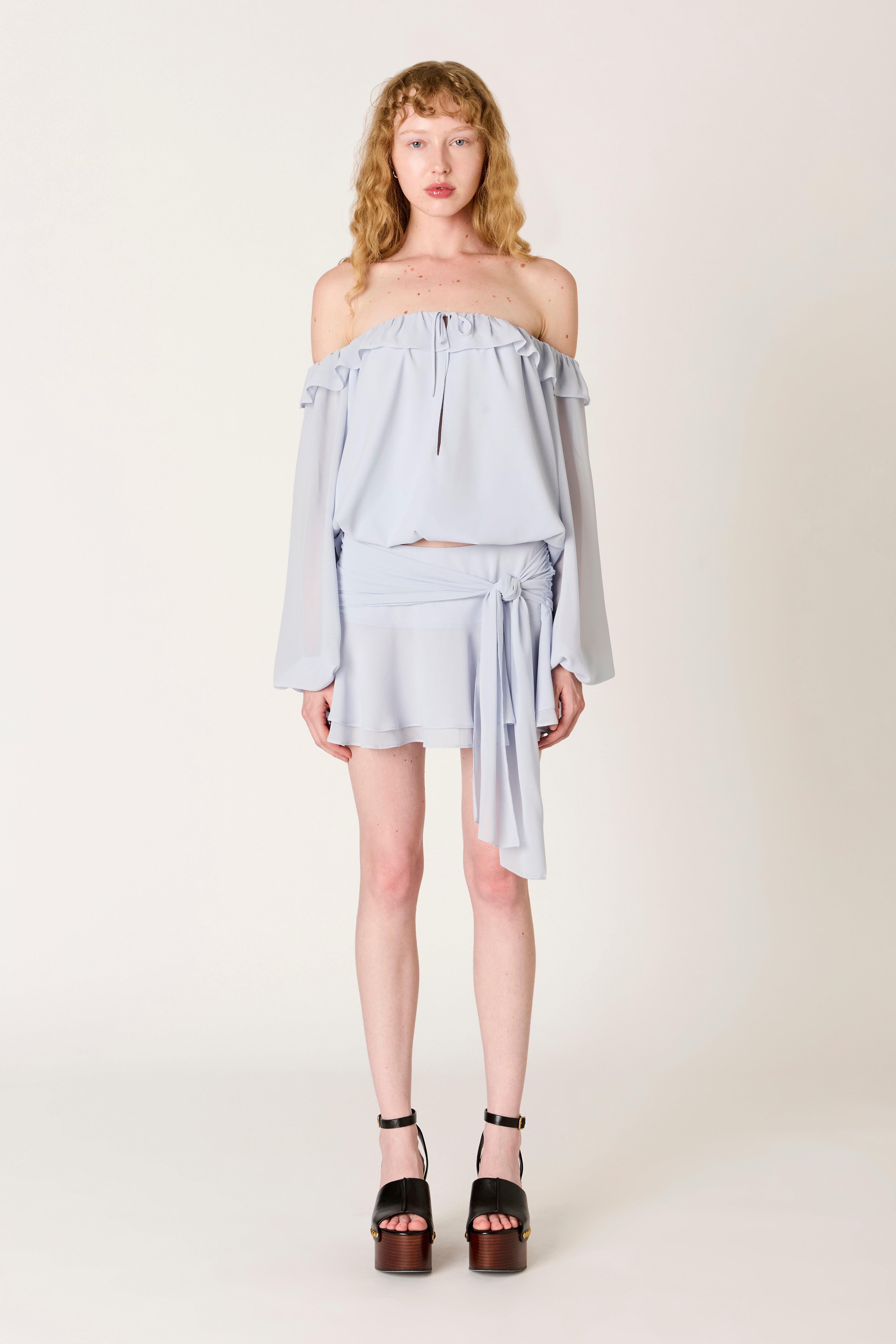 Encina Skirt in air front view