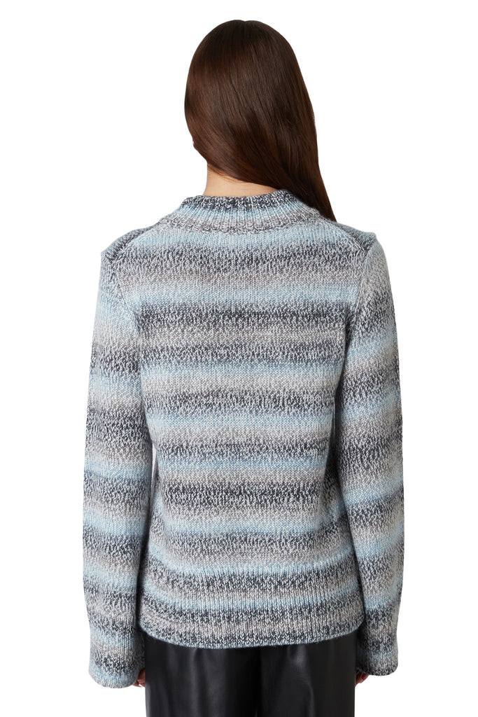 Giti Sweater in steel back view