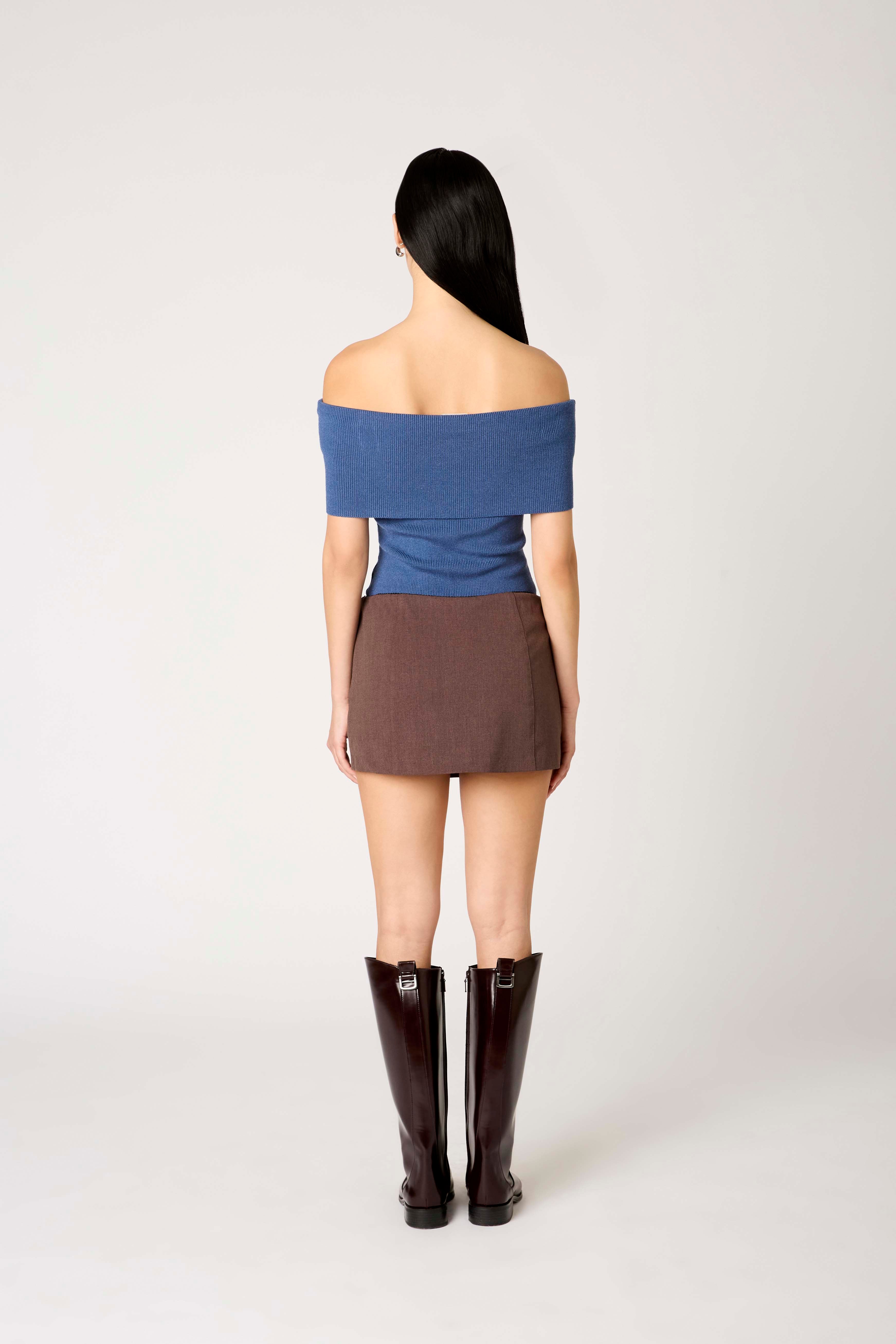 Annemarie Sweater in dusk back view