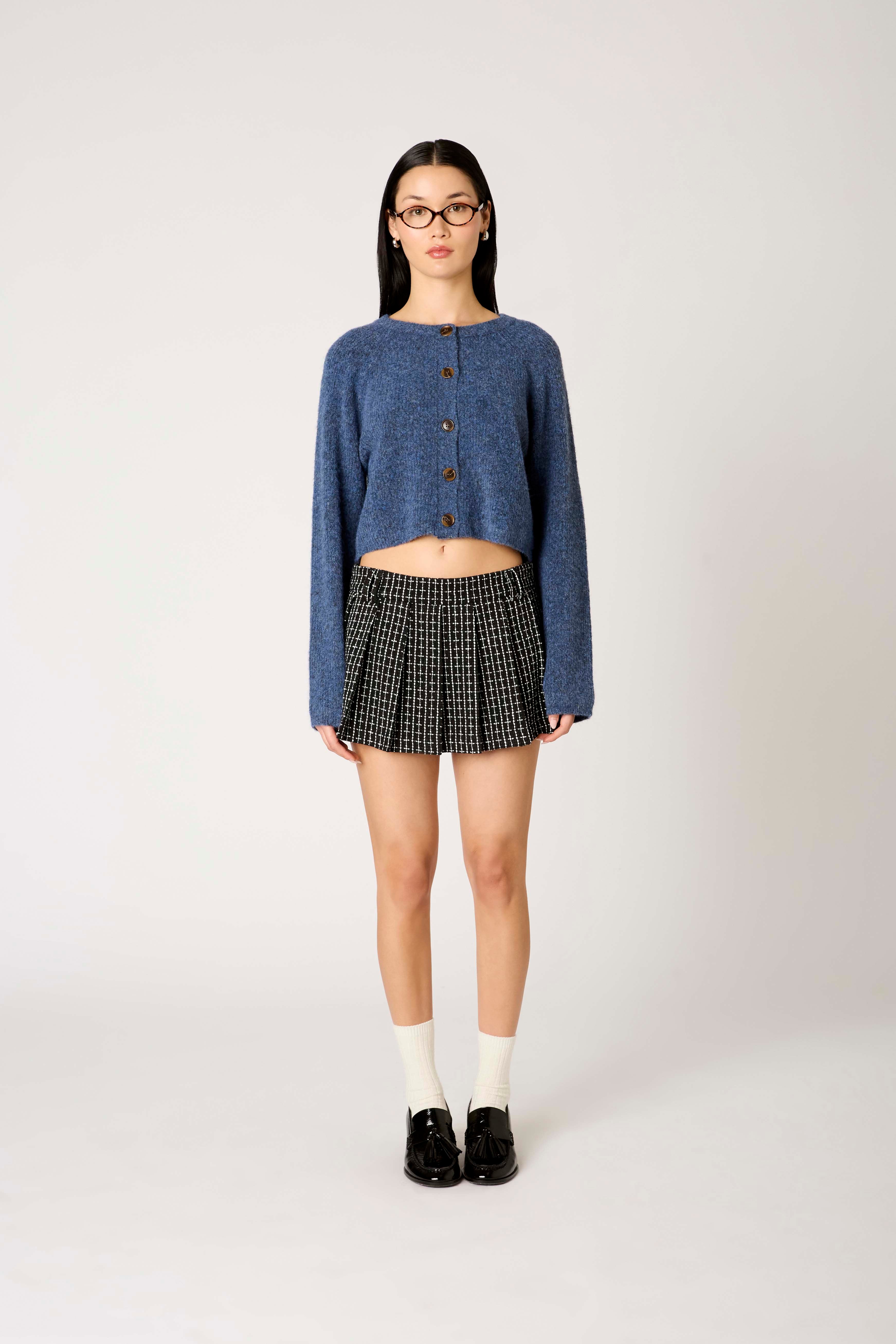 Lisa Sweater in dusk front view