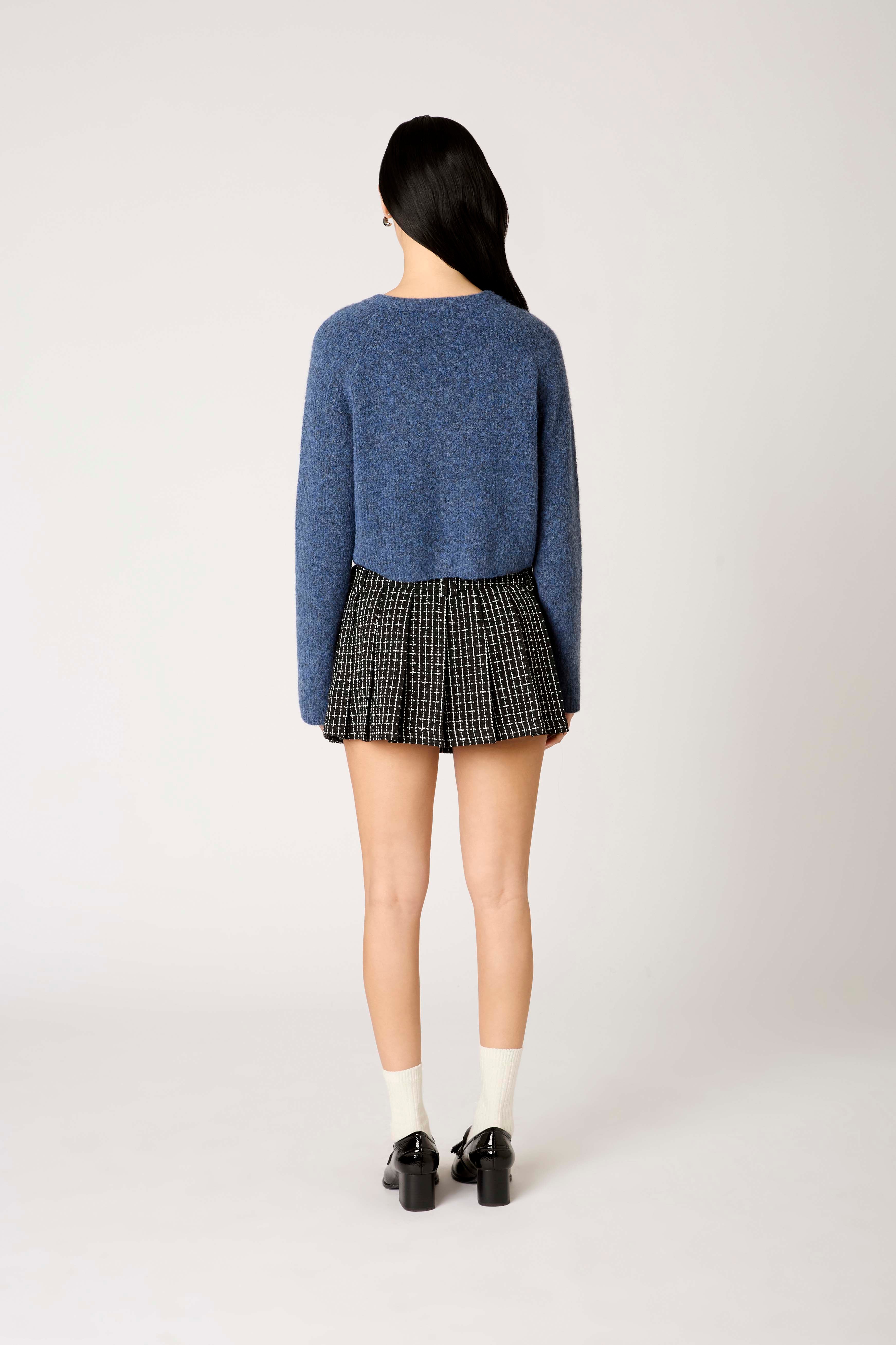 Lisa Sweater in dusk back view