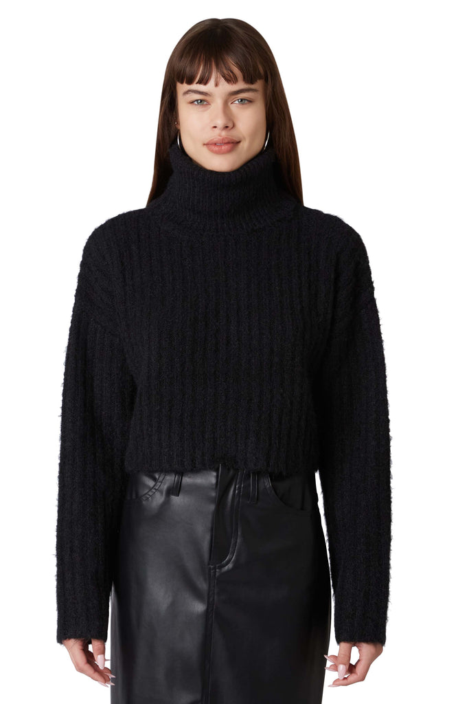 Bruni Sweater in black front view