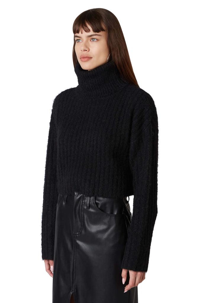 Bruni Sweater in black side view