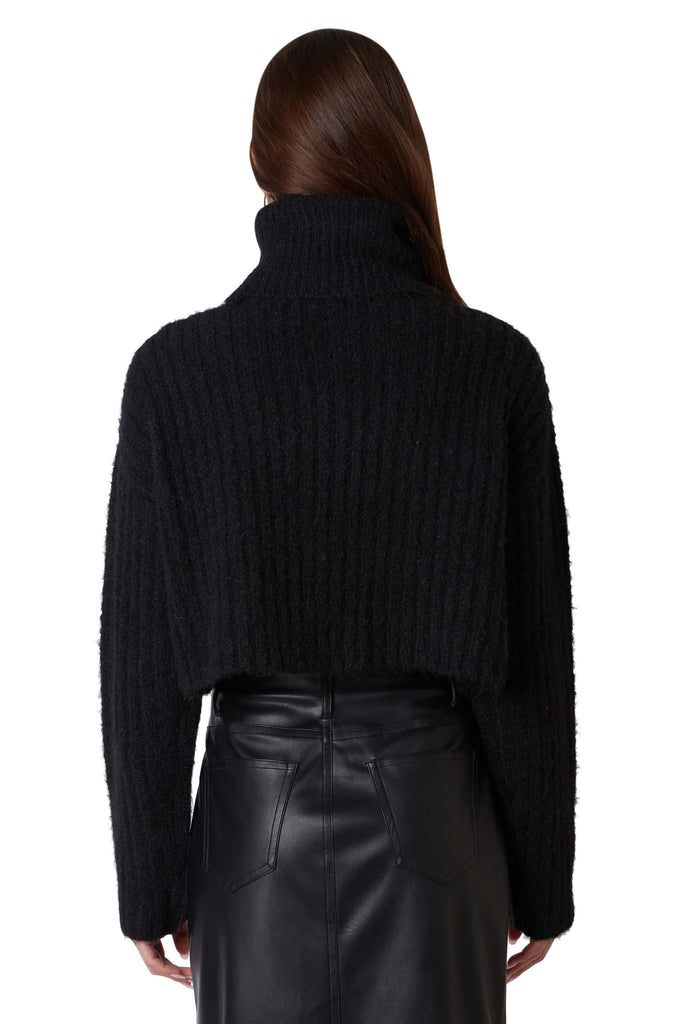 Bruni Sweater in black back view