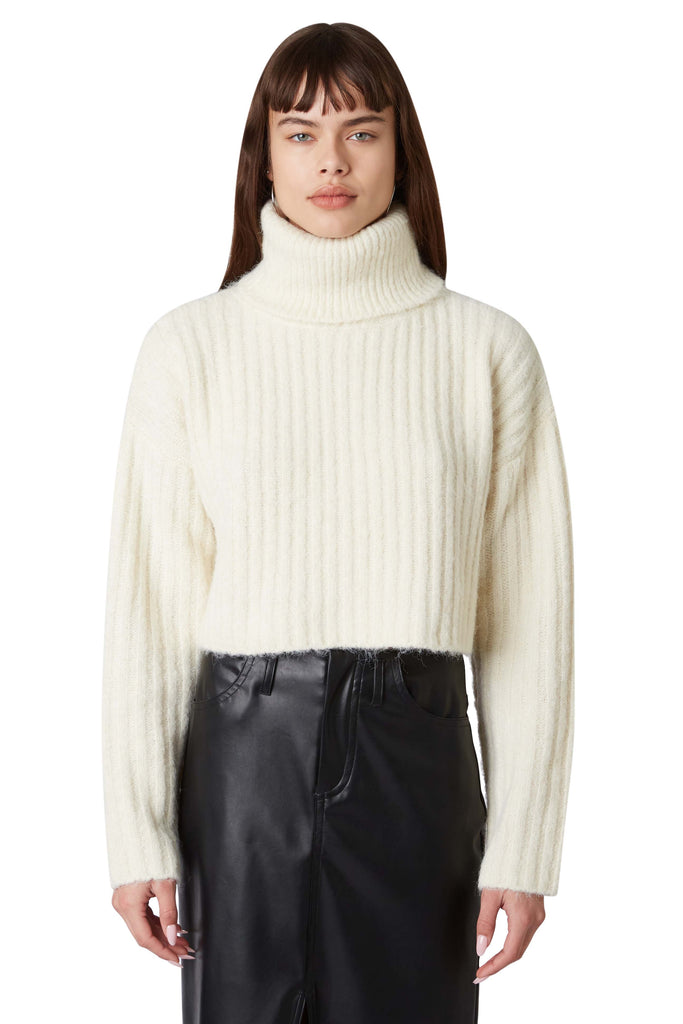 Bruni Sweater in Ivory front view