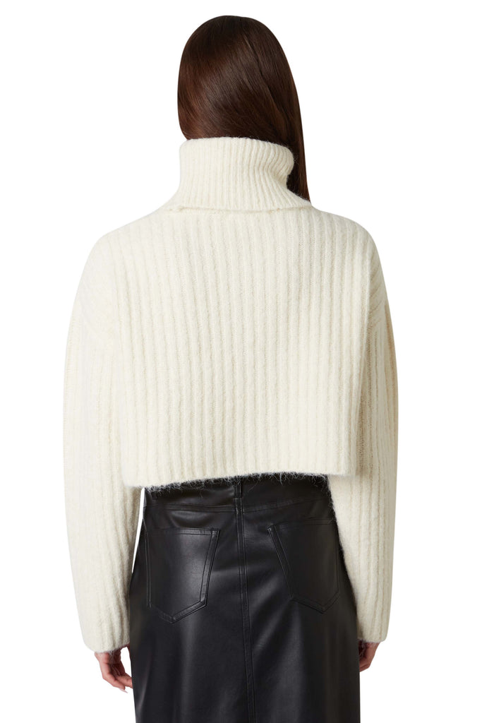 Bruni Sweater in Ivory back view