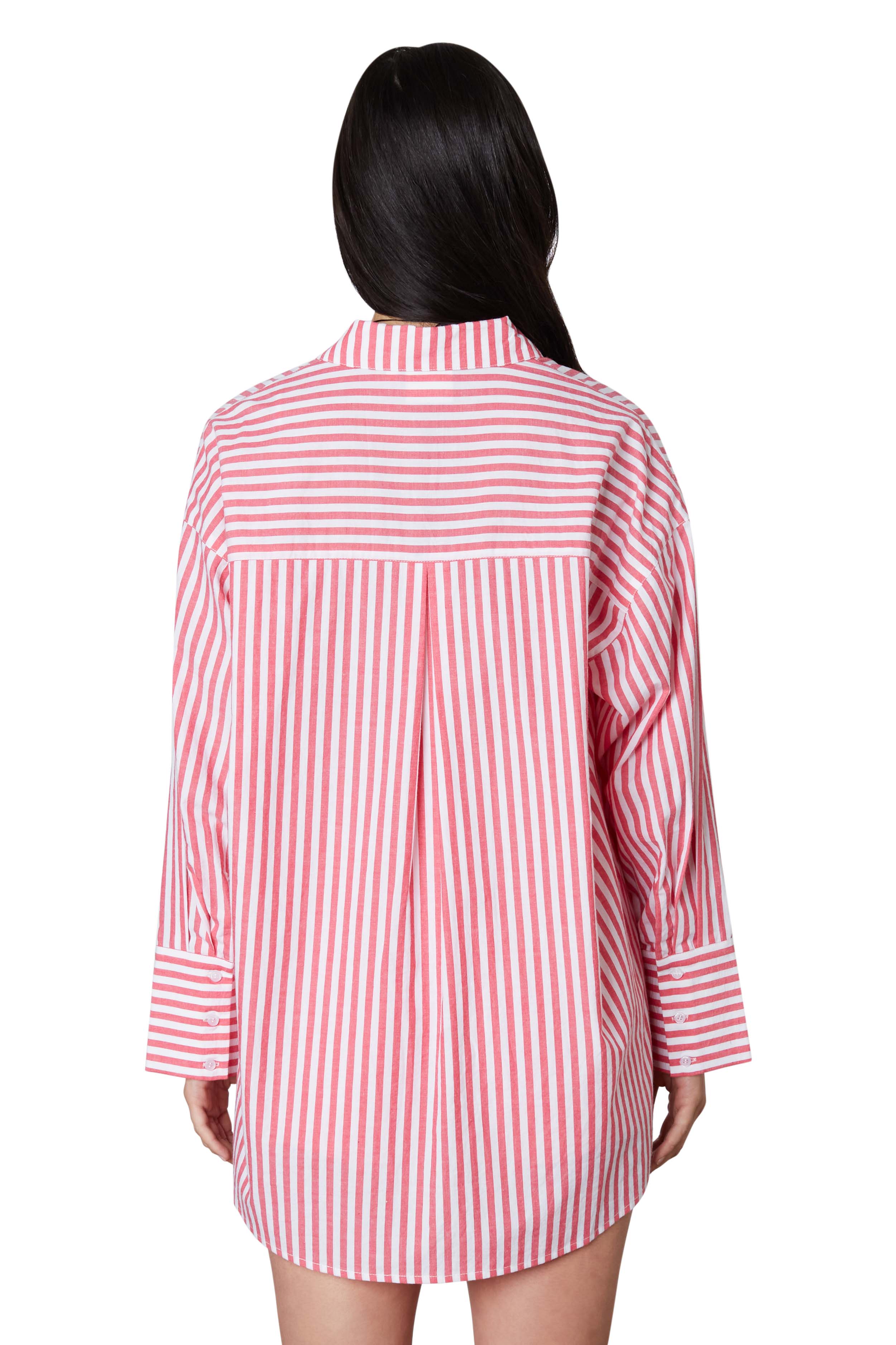 Tony Shirt in Aperol Back View