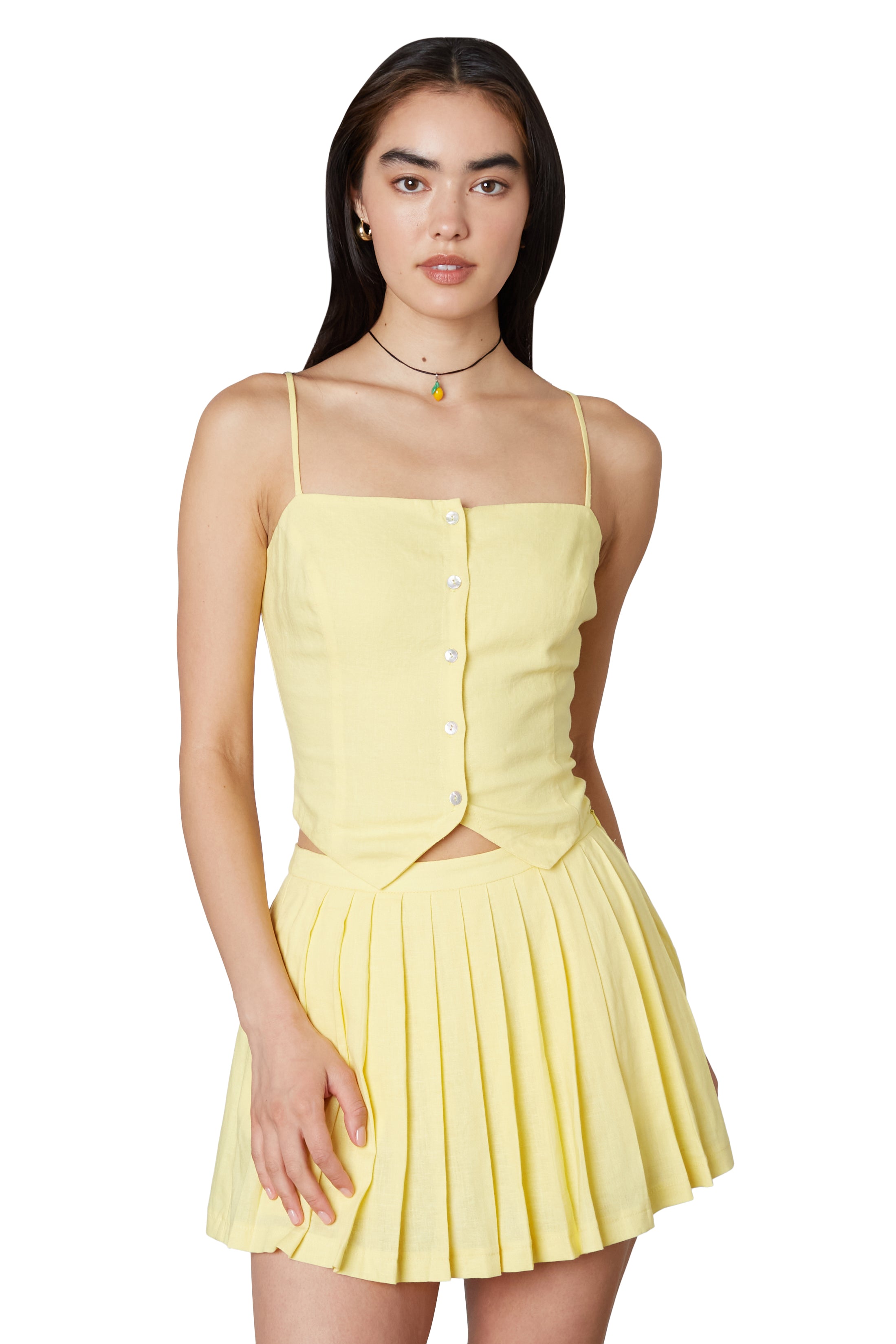 Maria Top in Butter Front