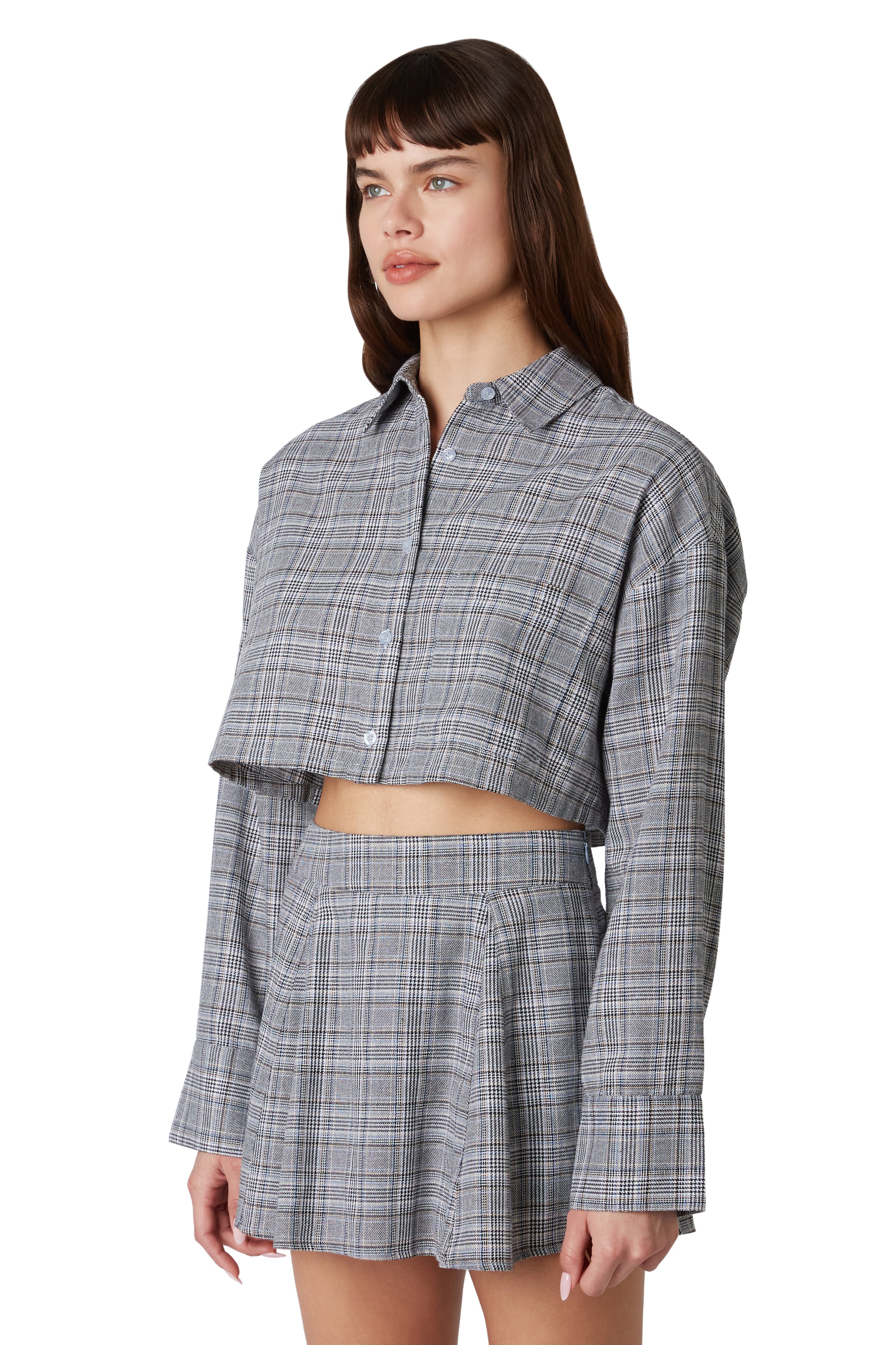 Austin Shirt in white sky side view