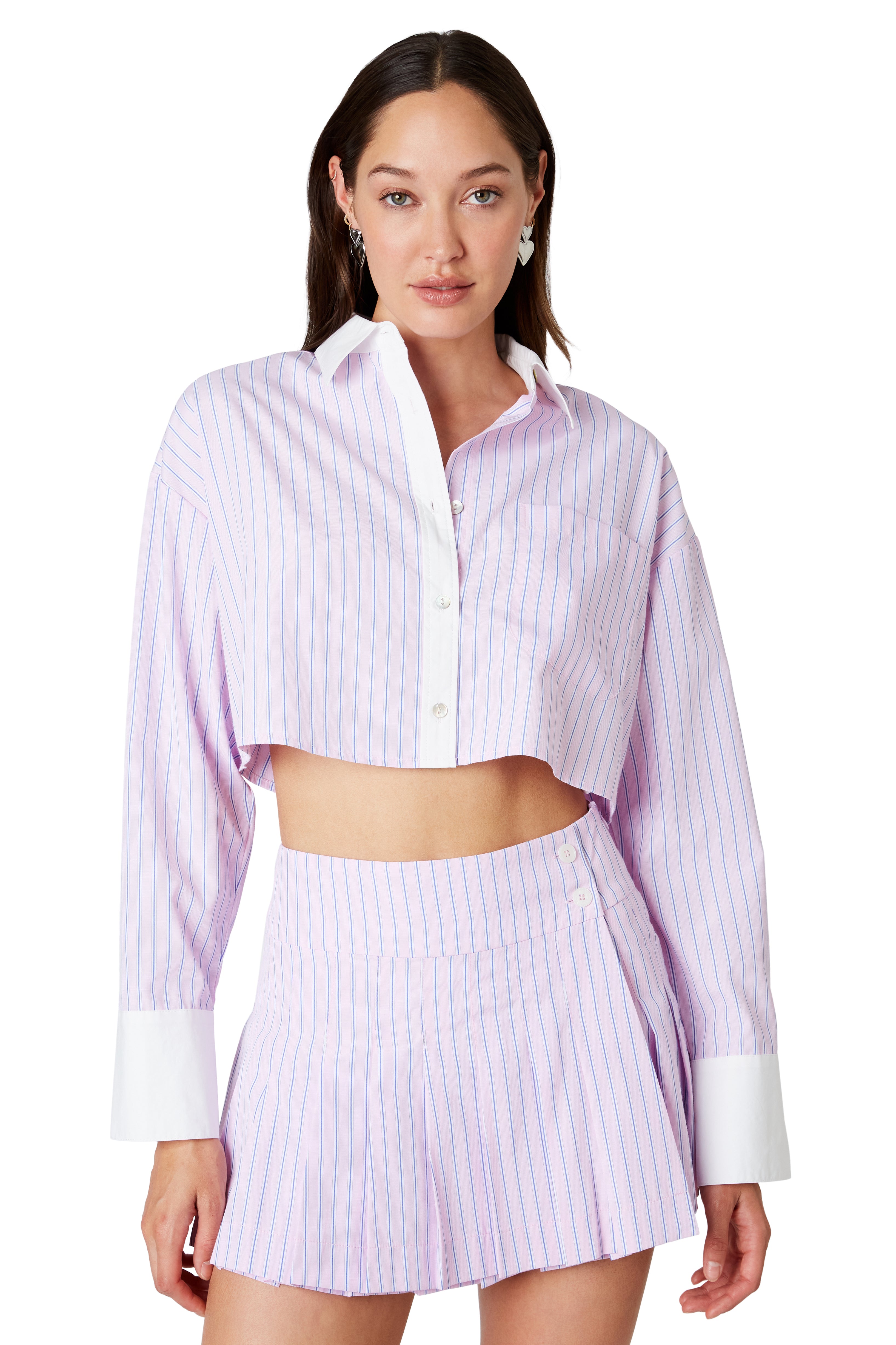 Austin Shirt in pink front view