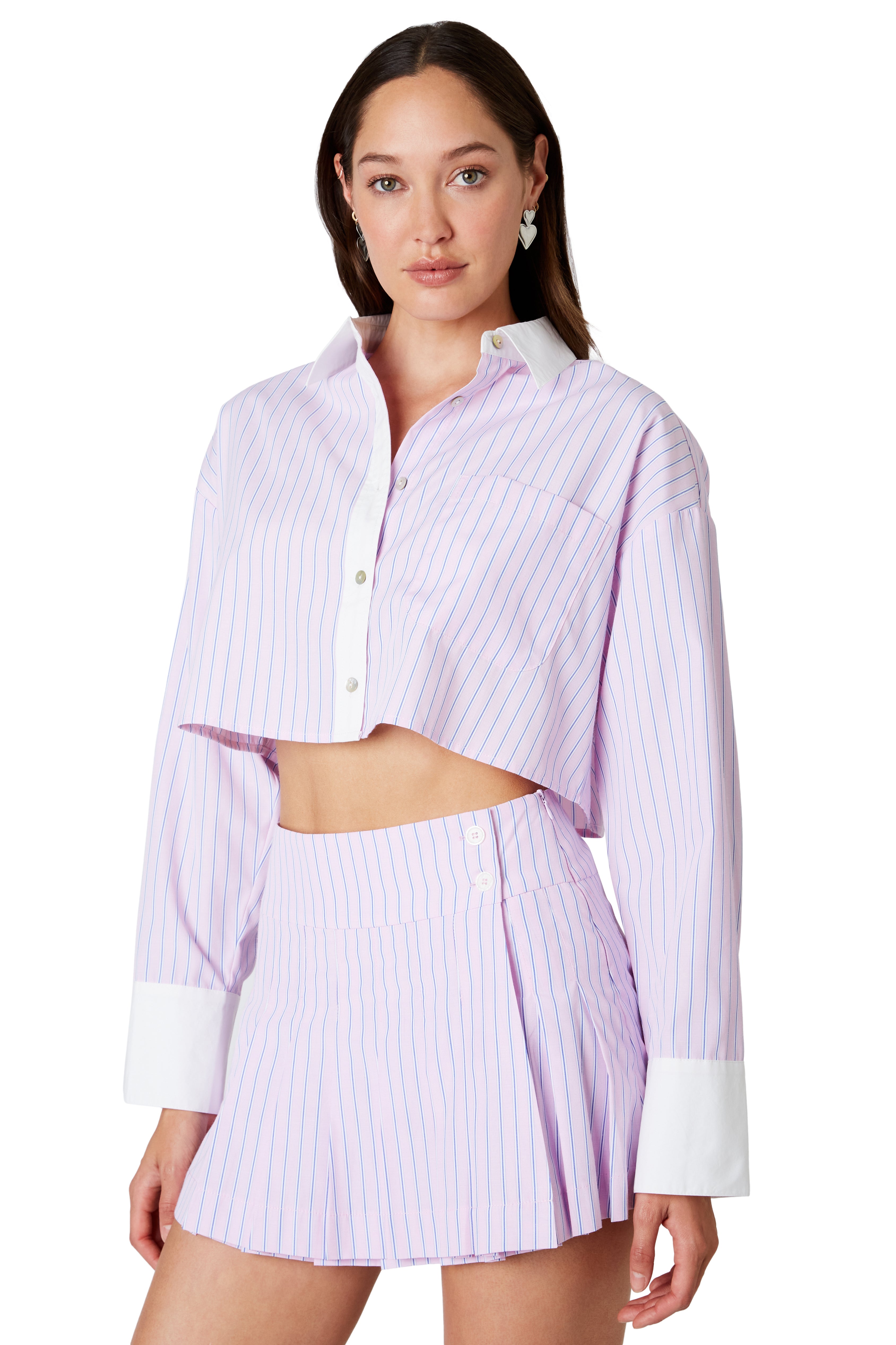 Austin Shirt in pink side view