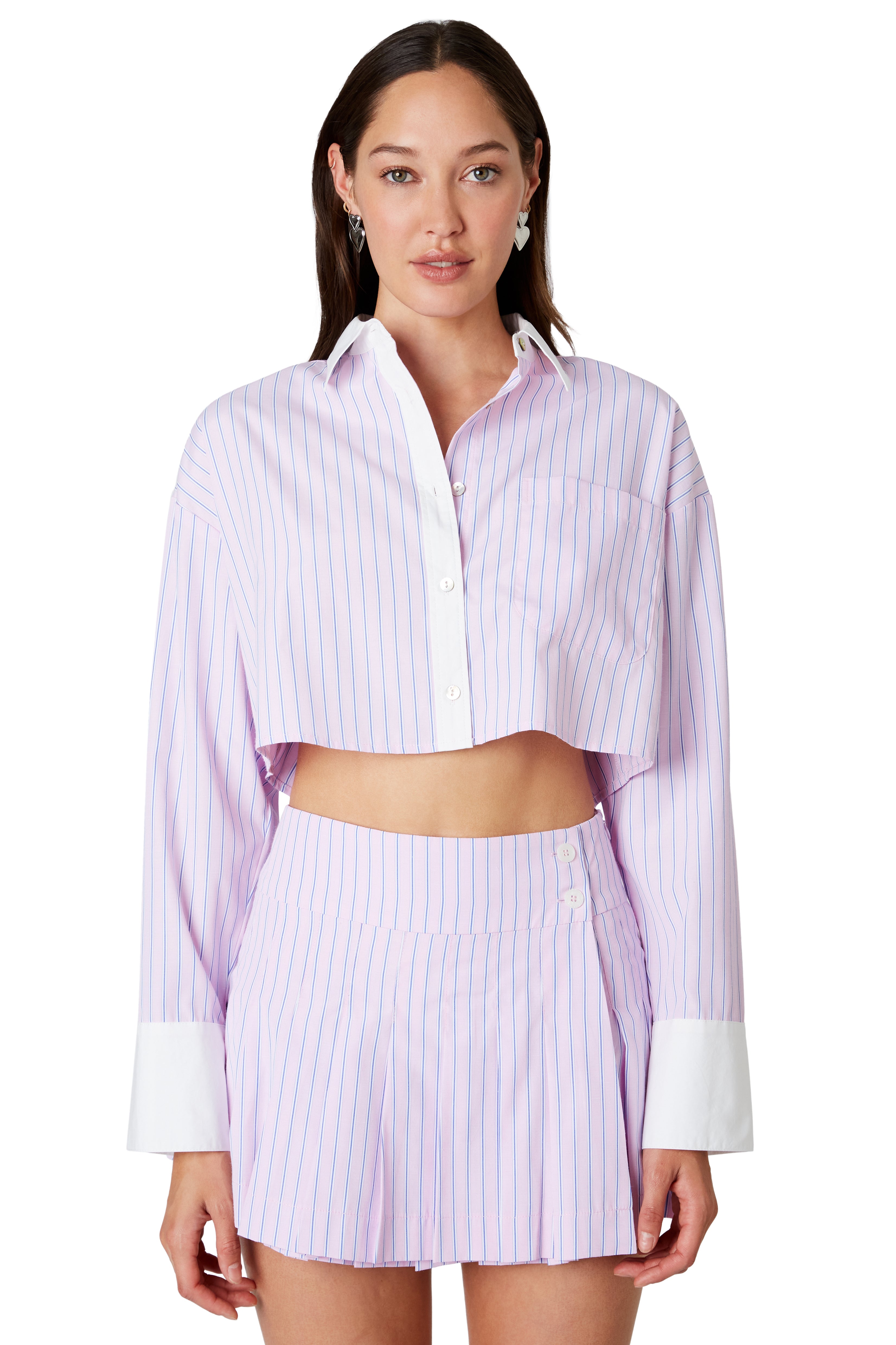 Austin Shirt in pink front view