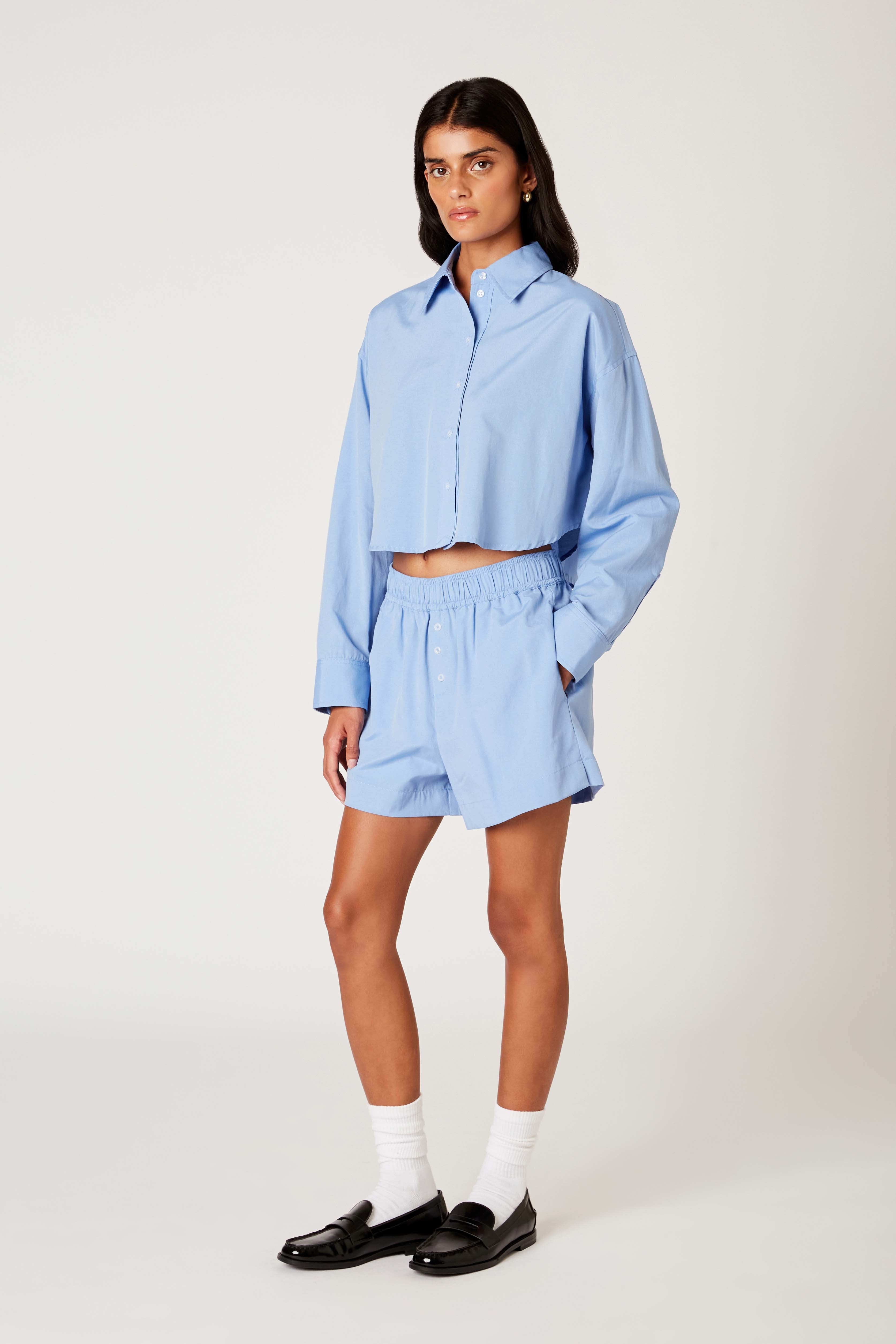 Gaiac Shirt in peri side view