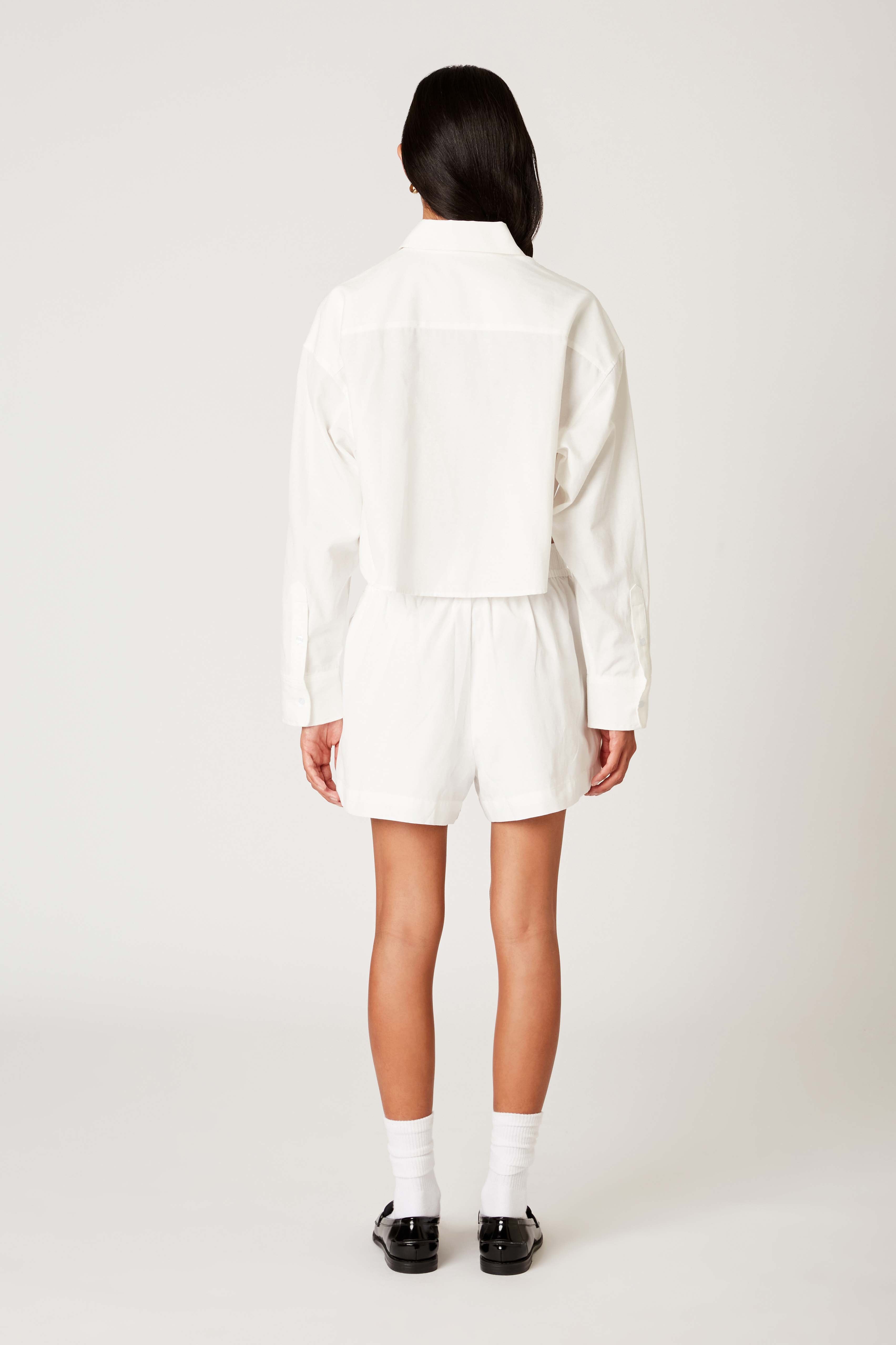 Gaiac Shirt in white back view