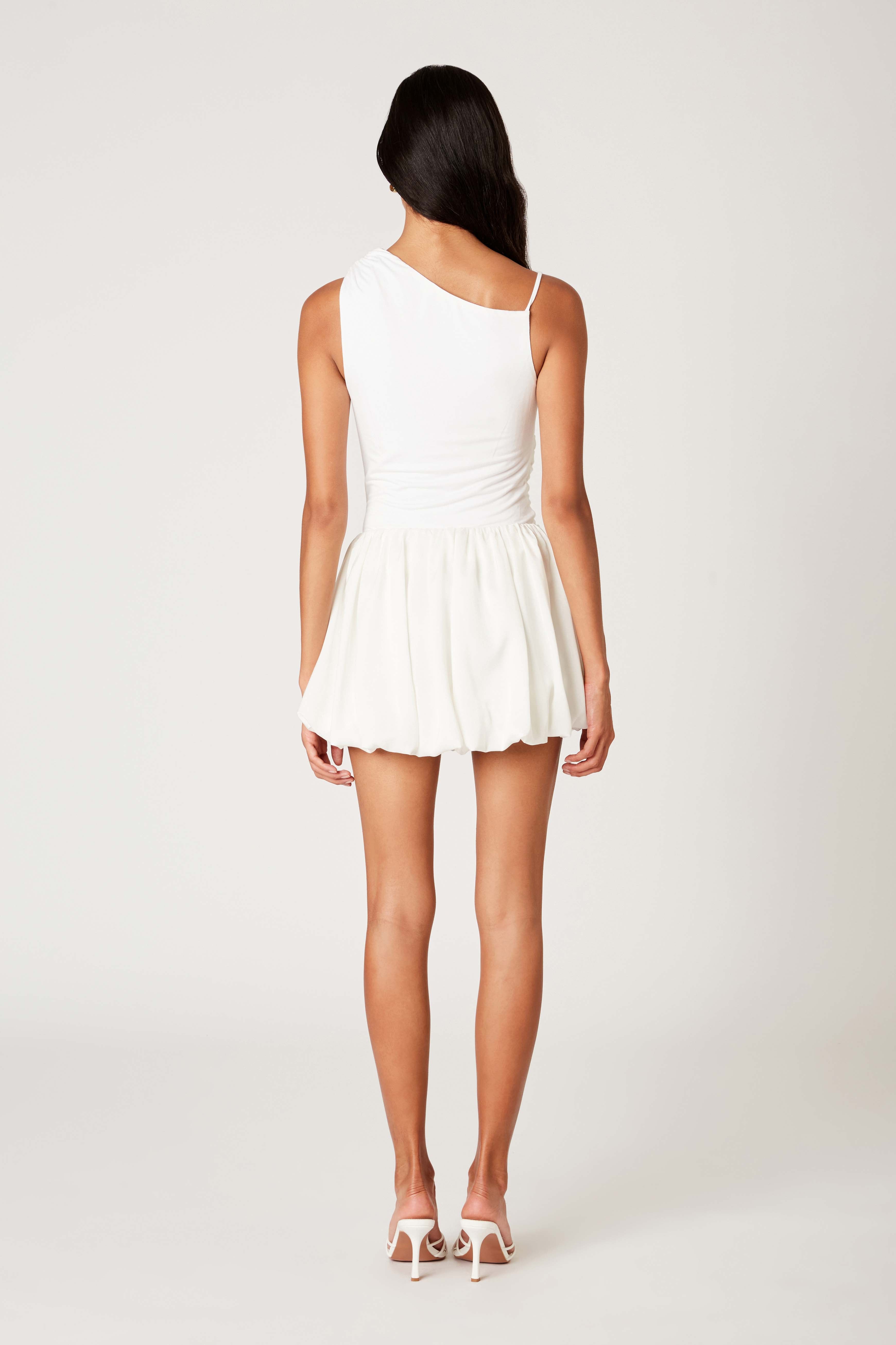 Katrina Top in white back view