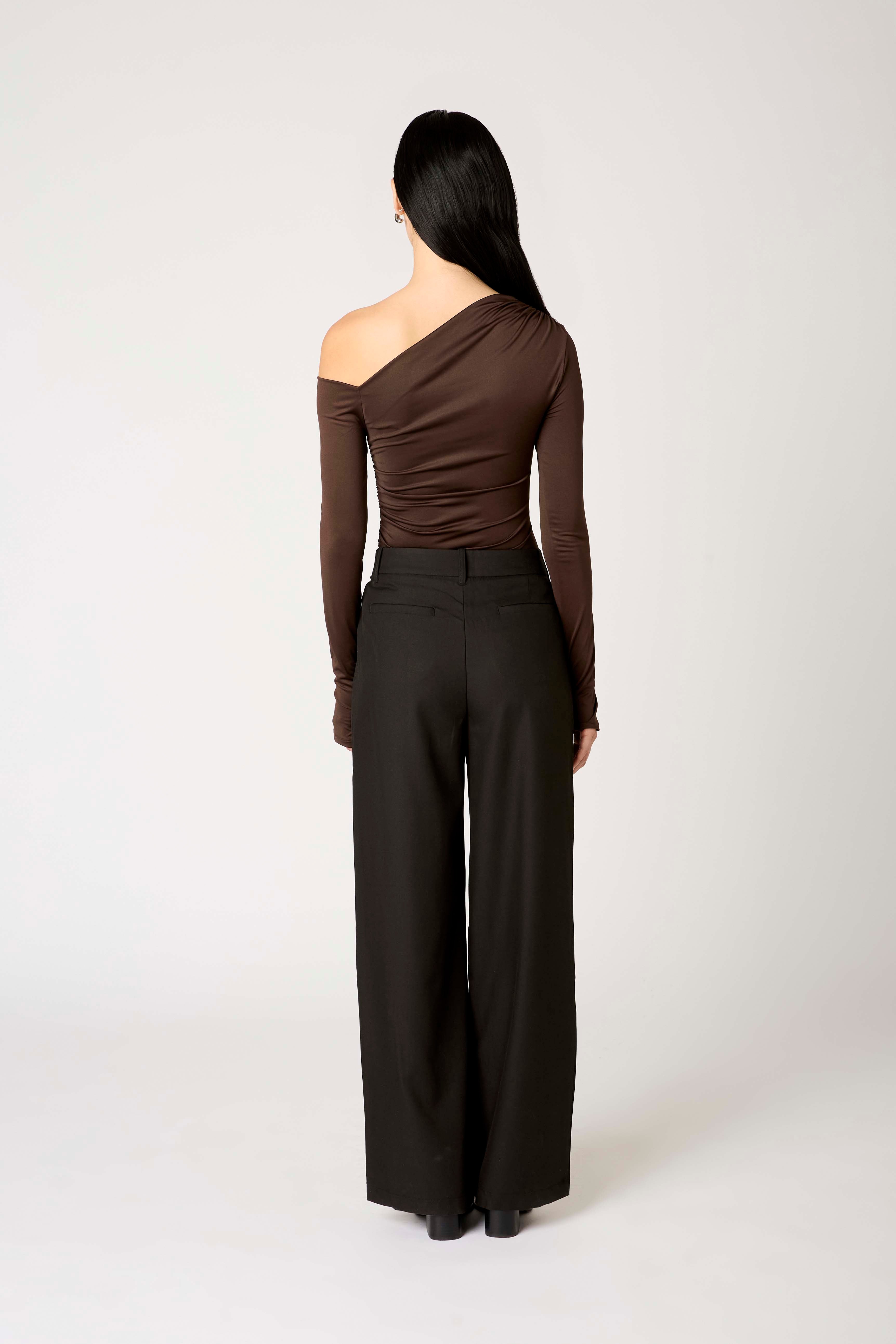 Cleo Top in espresso back view