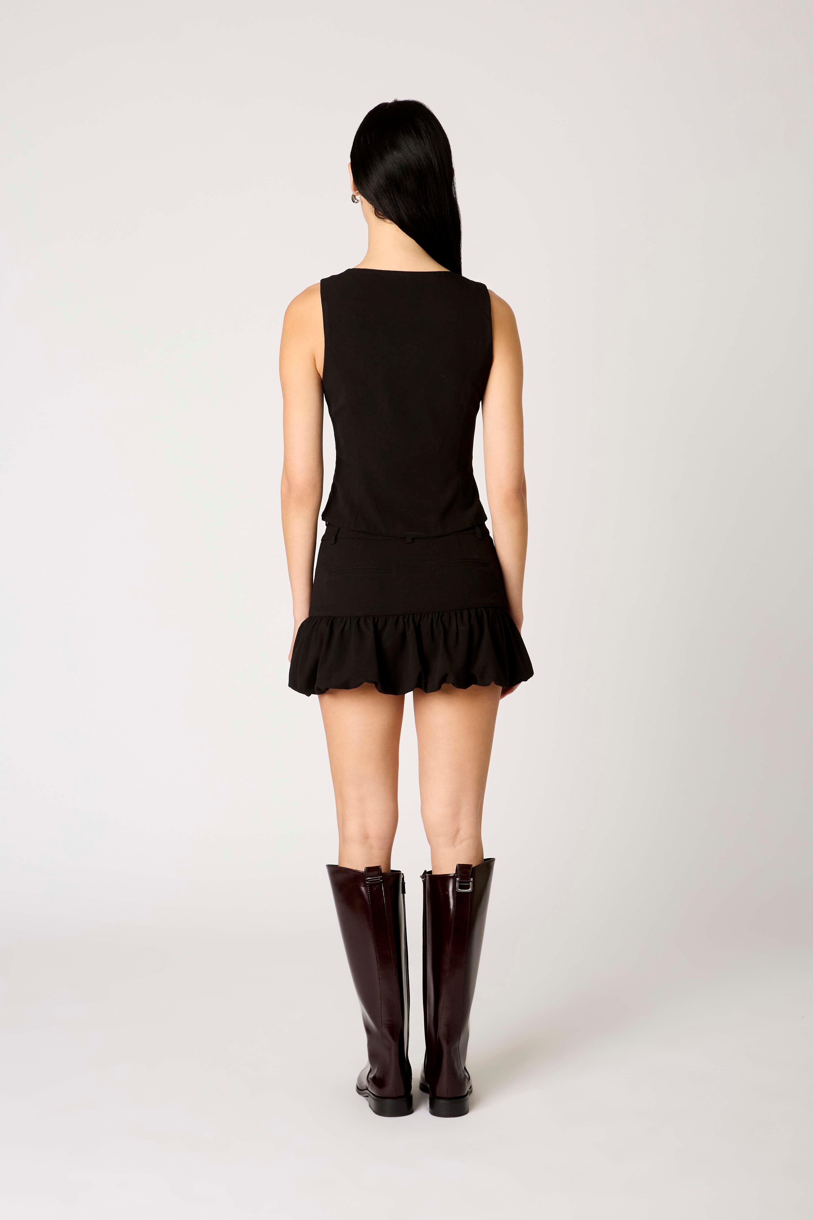 Anouk Top in black back view