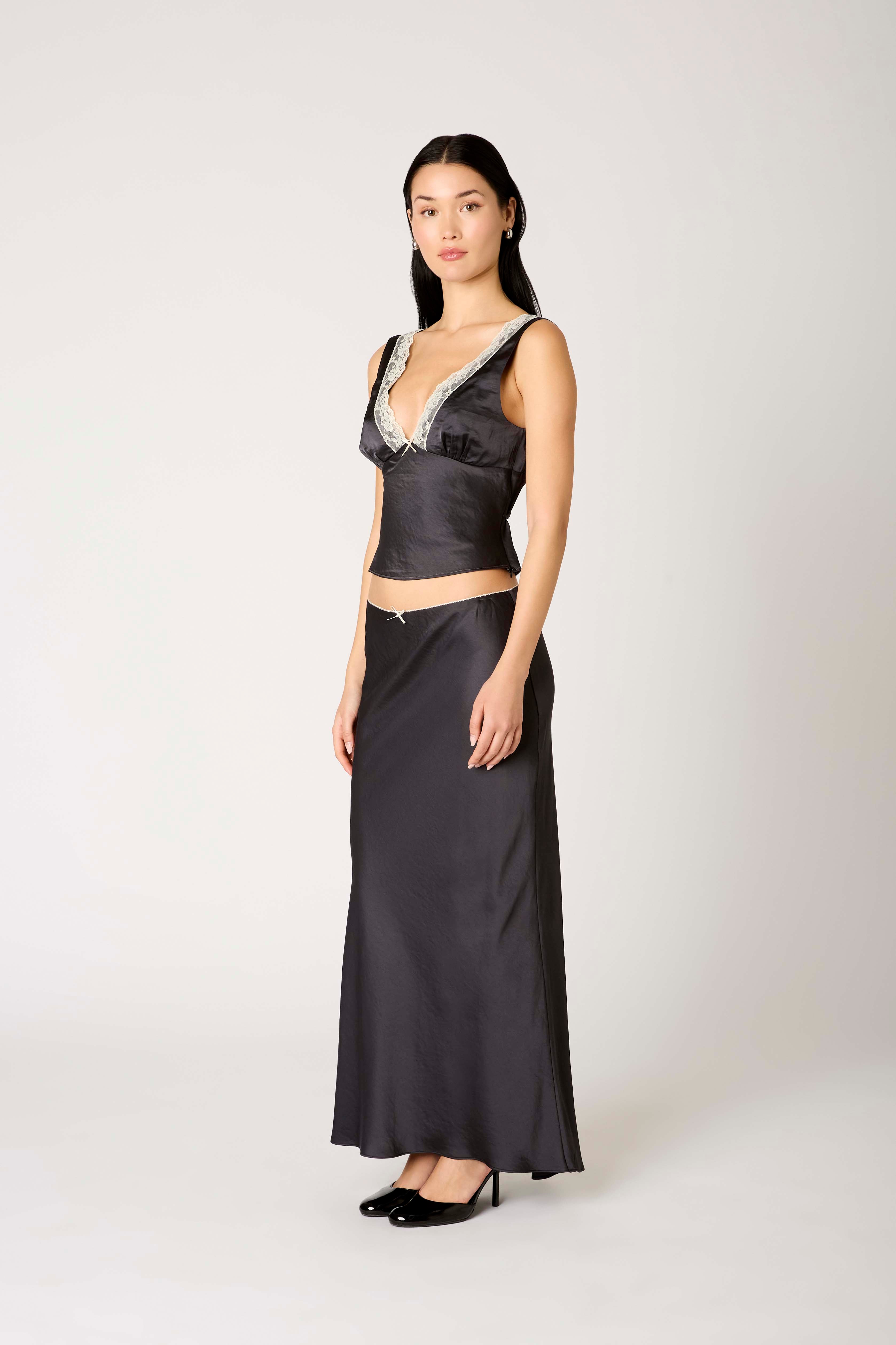Celia Top in soot side view