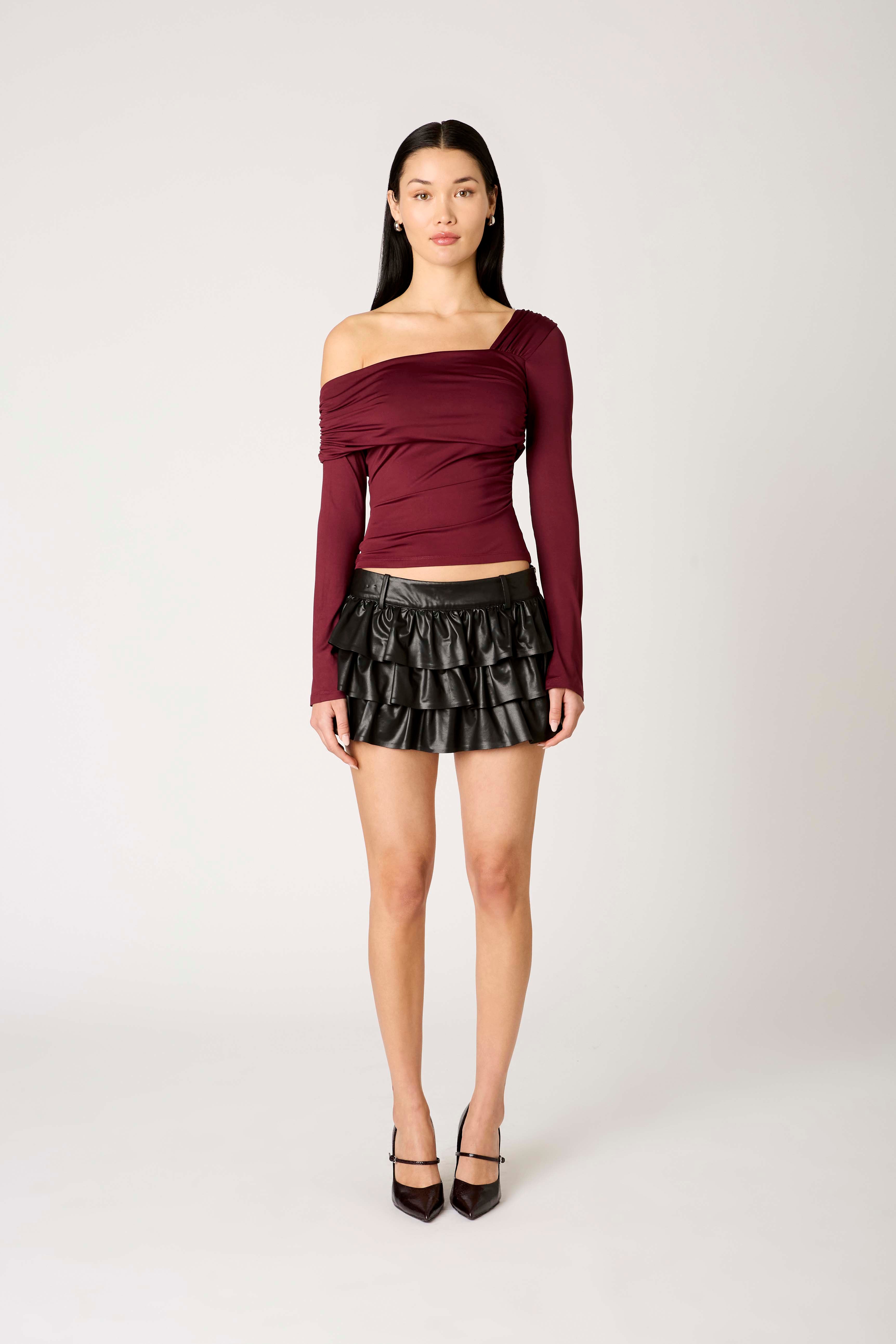 Margo Top in chianti front view