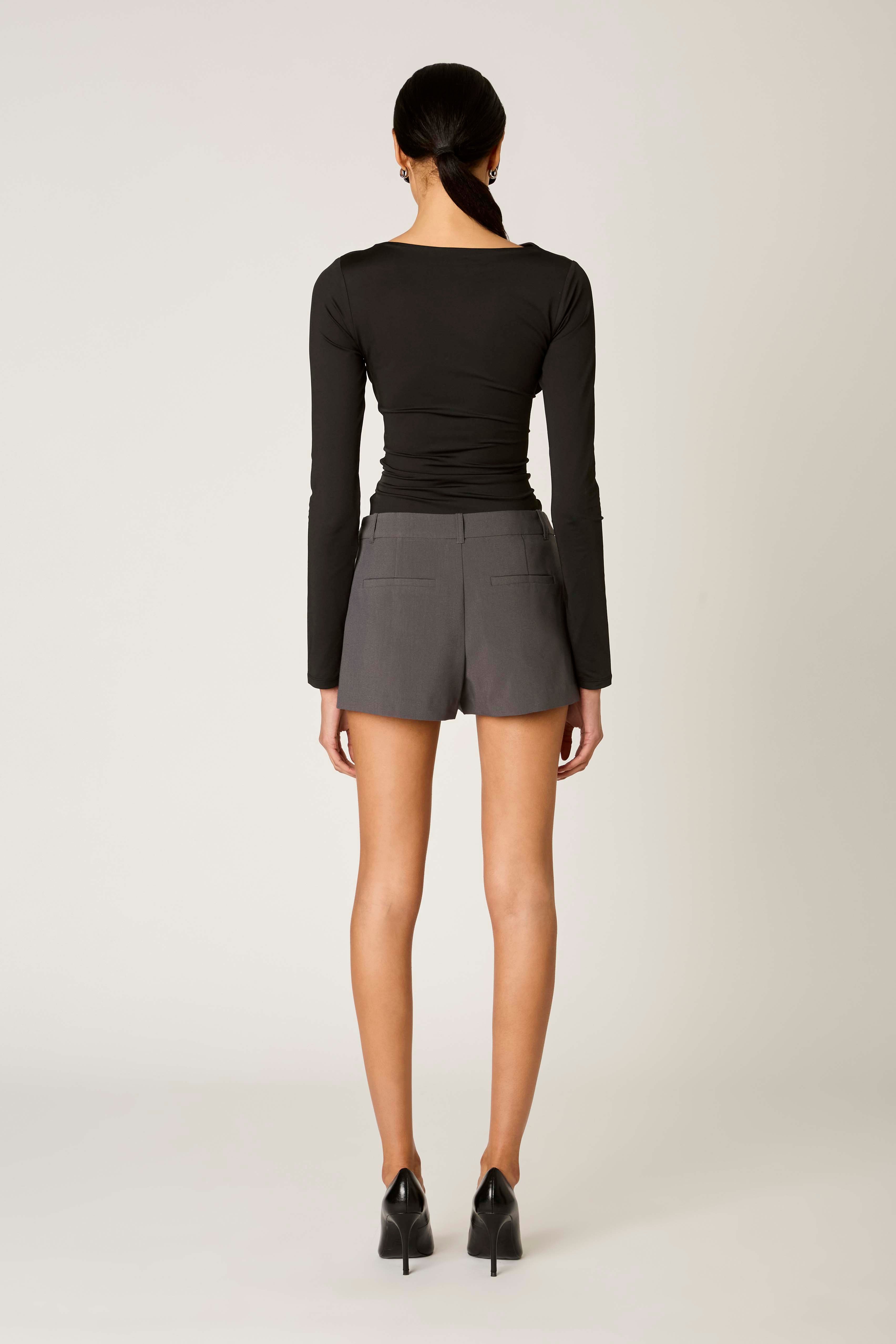 San Vicente Top in black back view