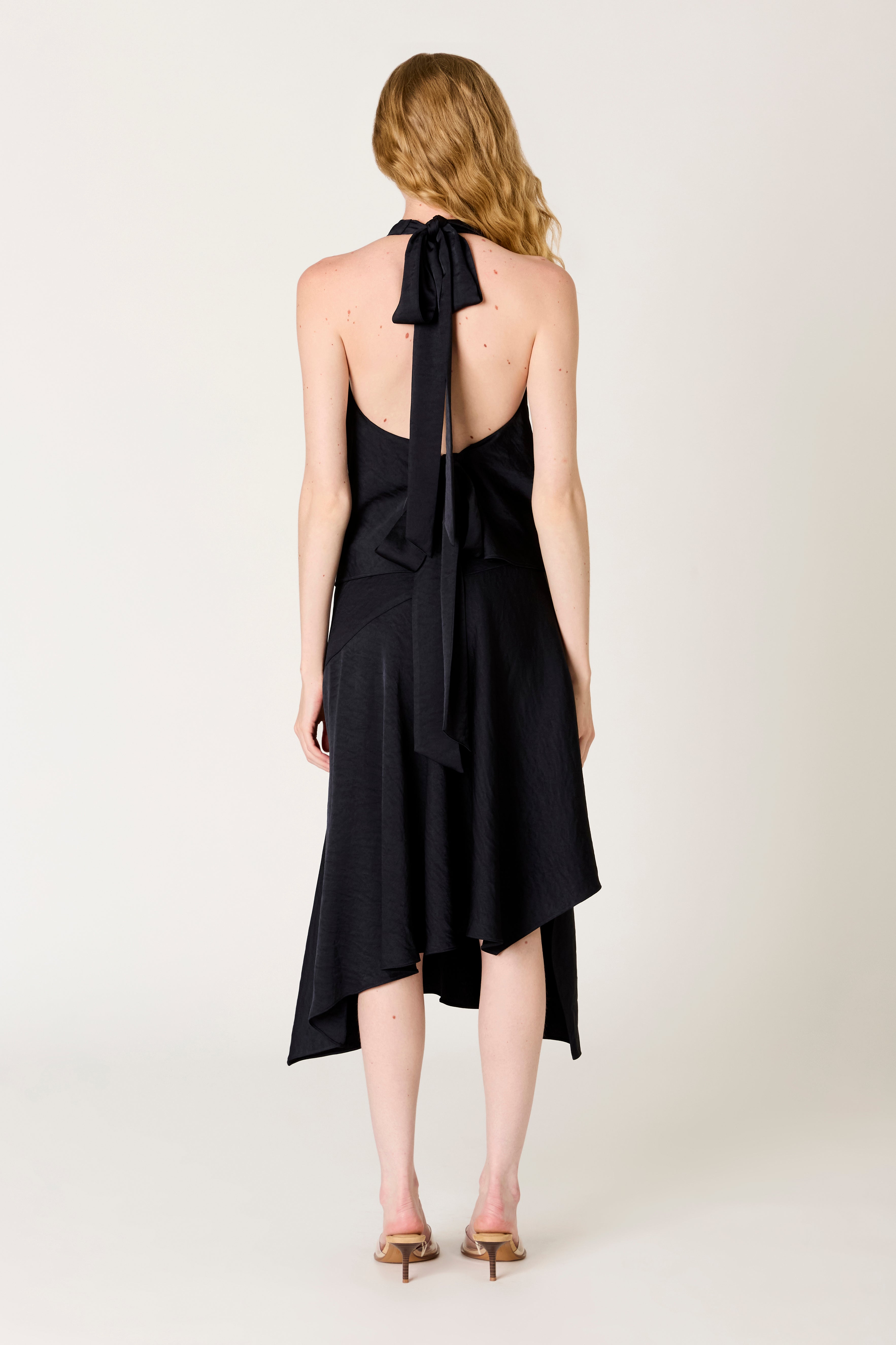 Solana Top in navy back view