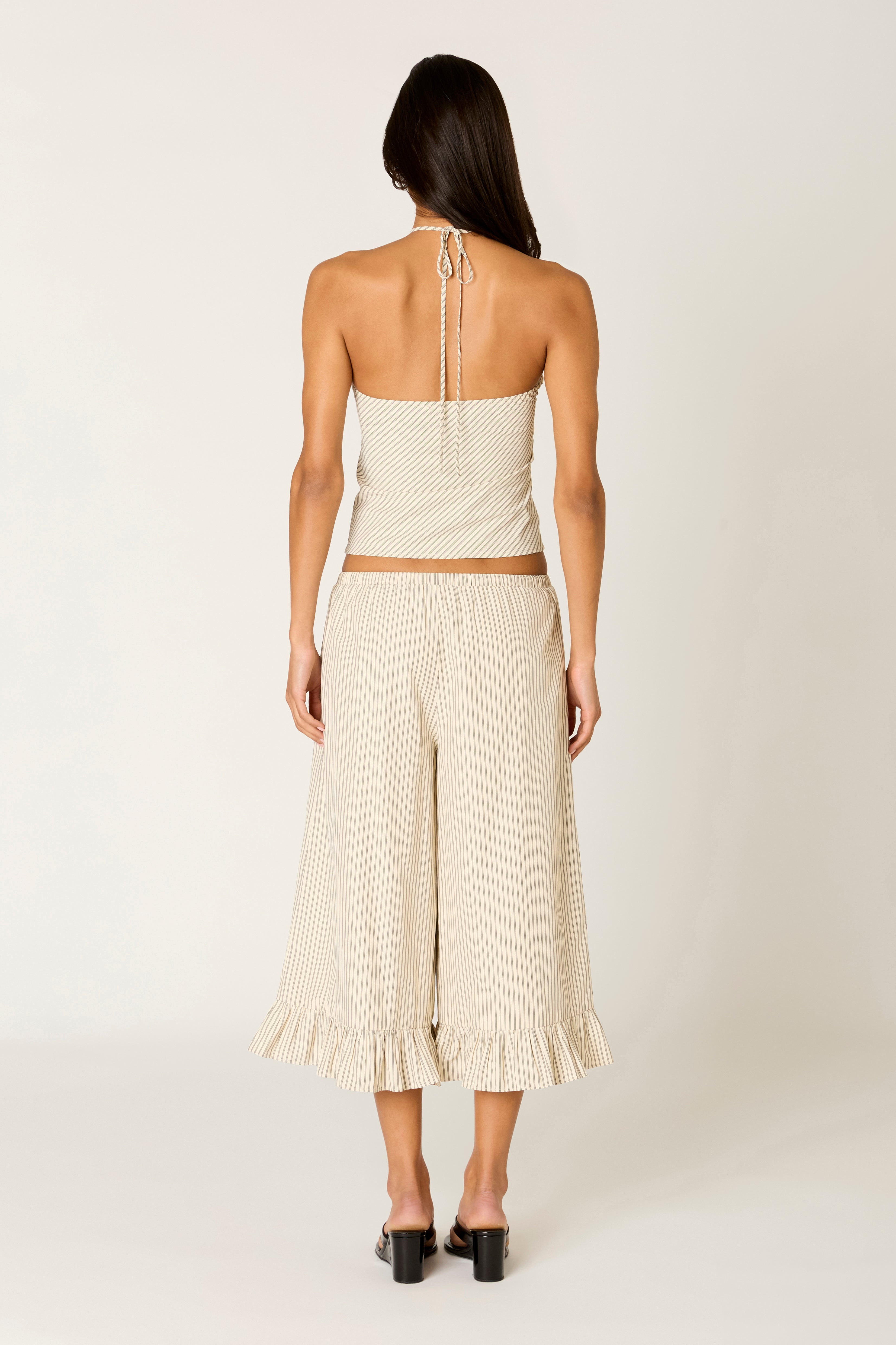 Domenico Top in oat back view