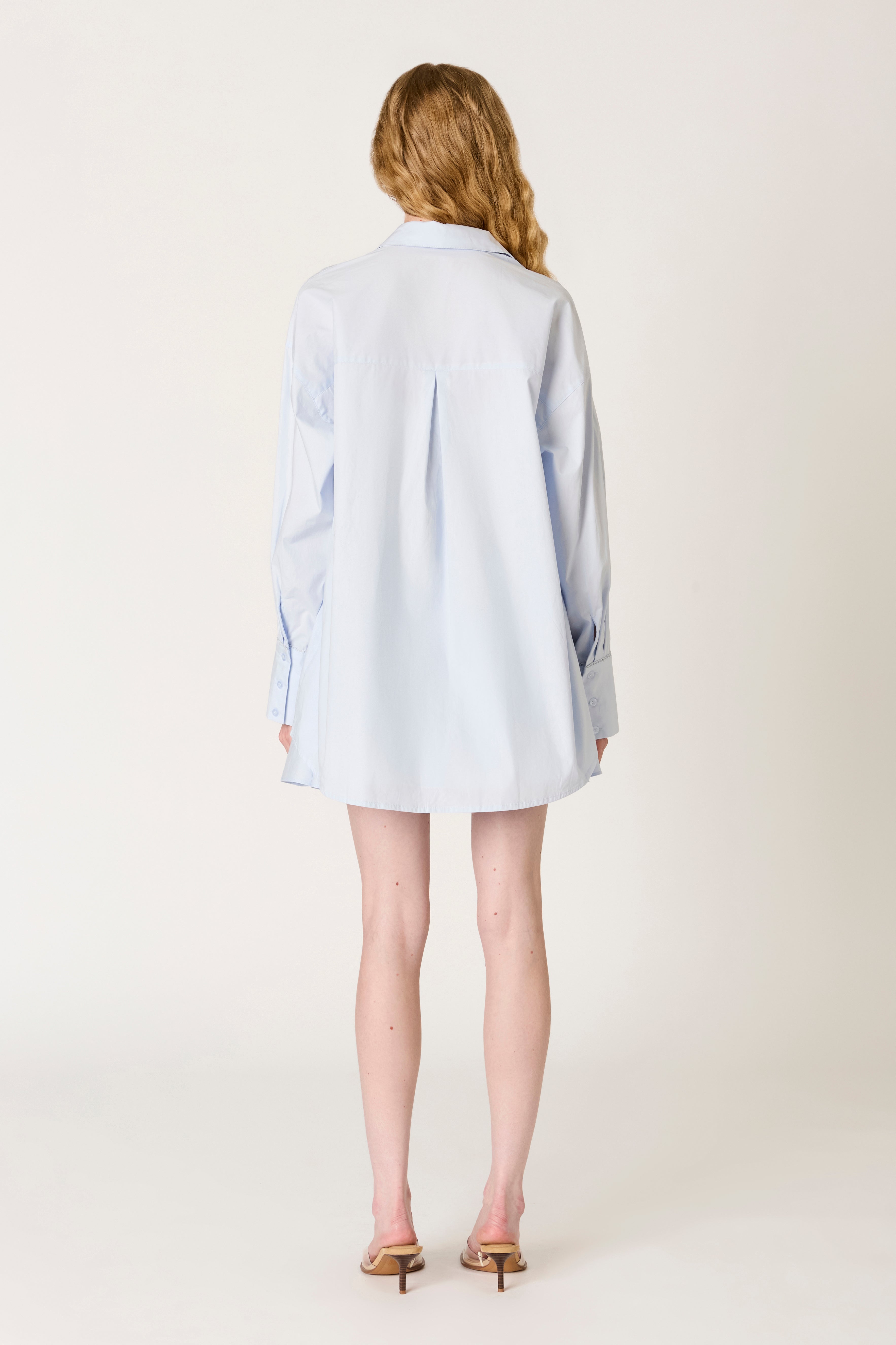 Bea Shirt in sky back view