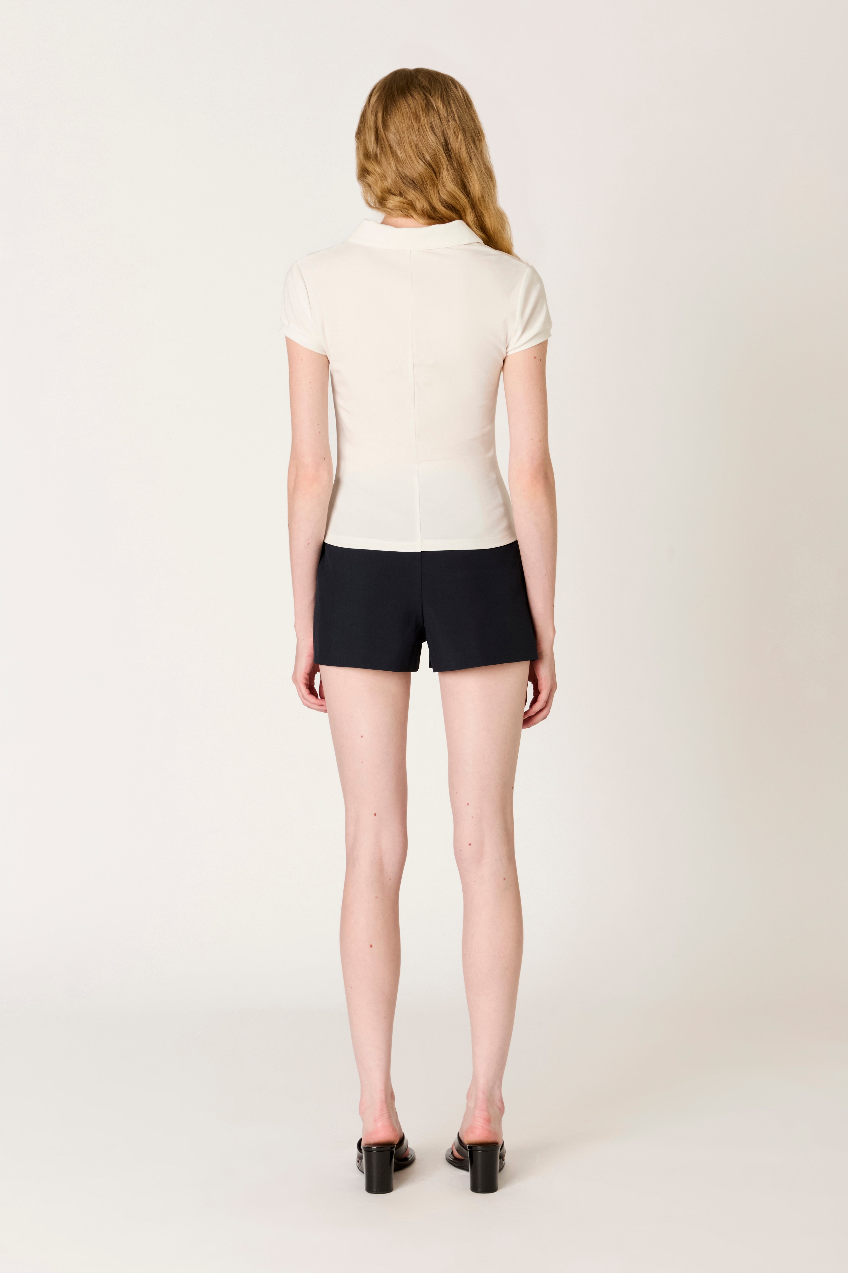 Quinn Top in white back view