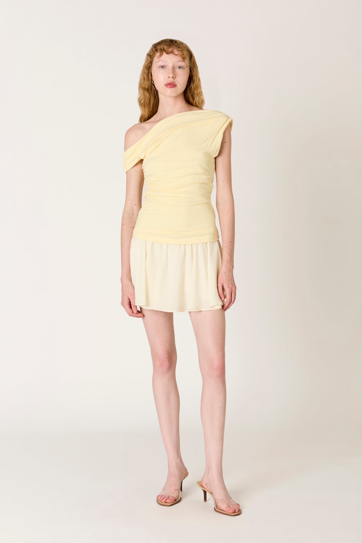 Mariposa Top in butter front view
