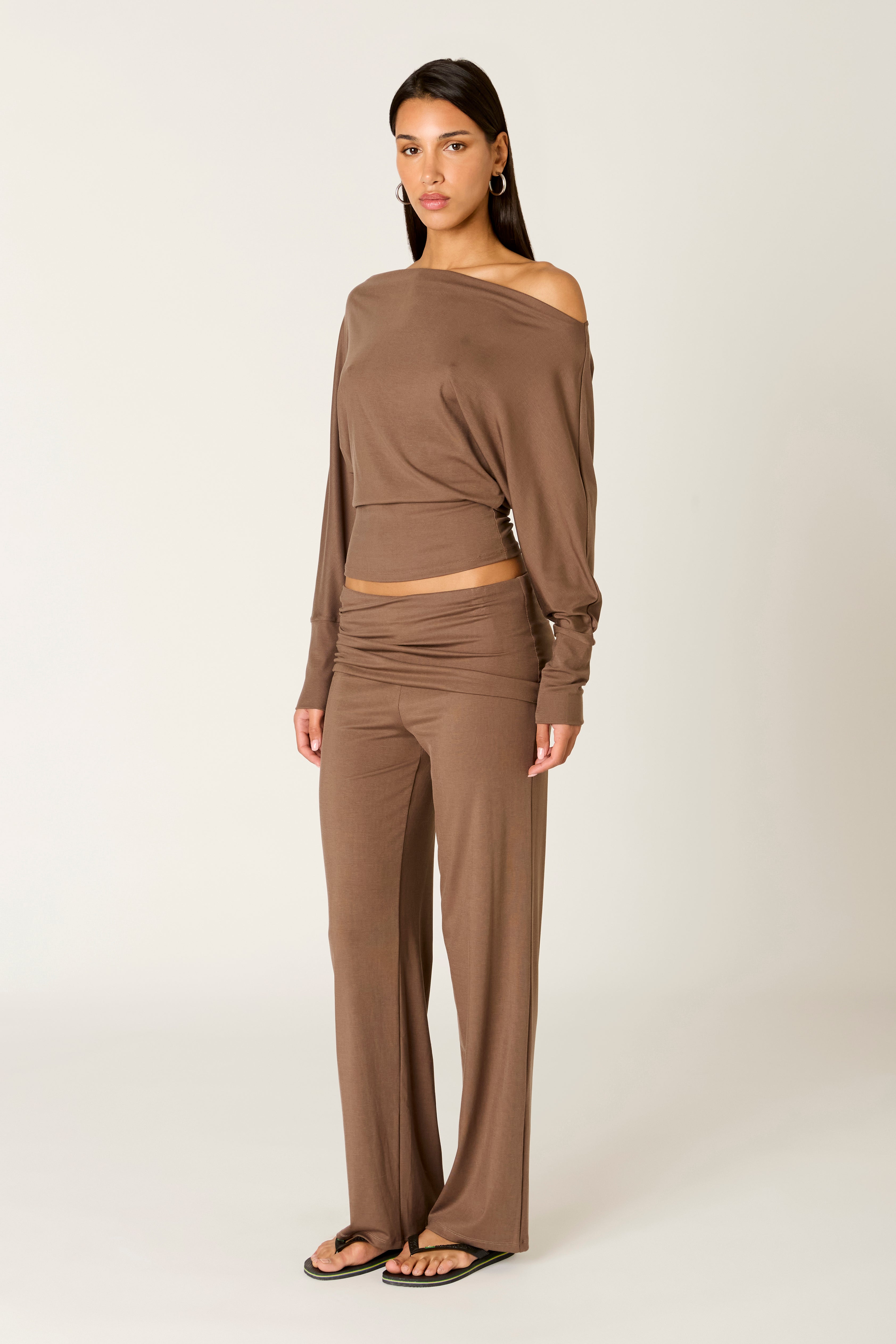 Elisabetta Top in sable side view