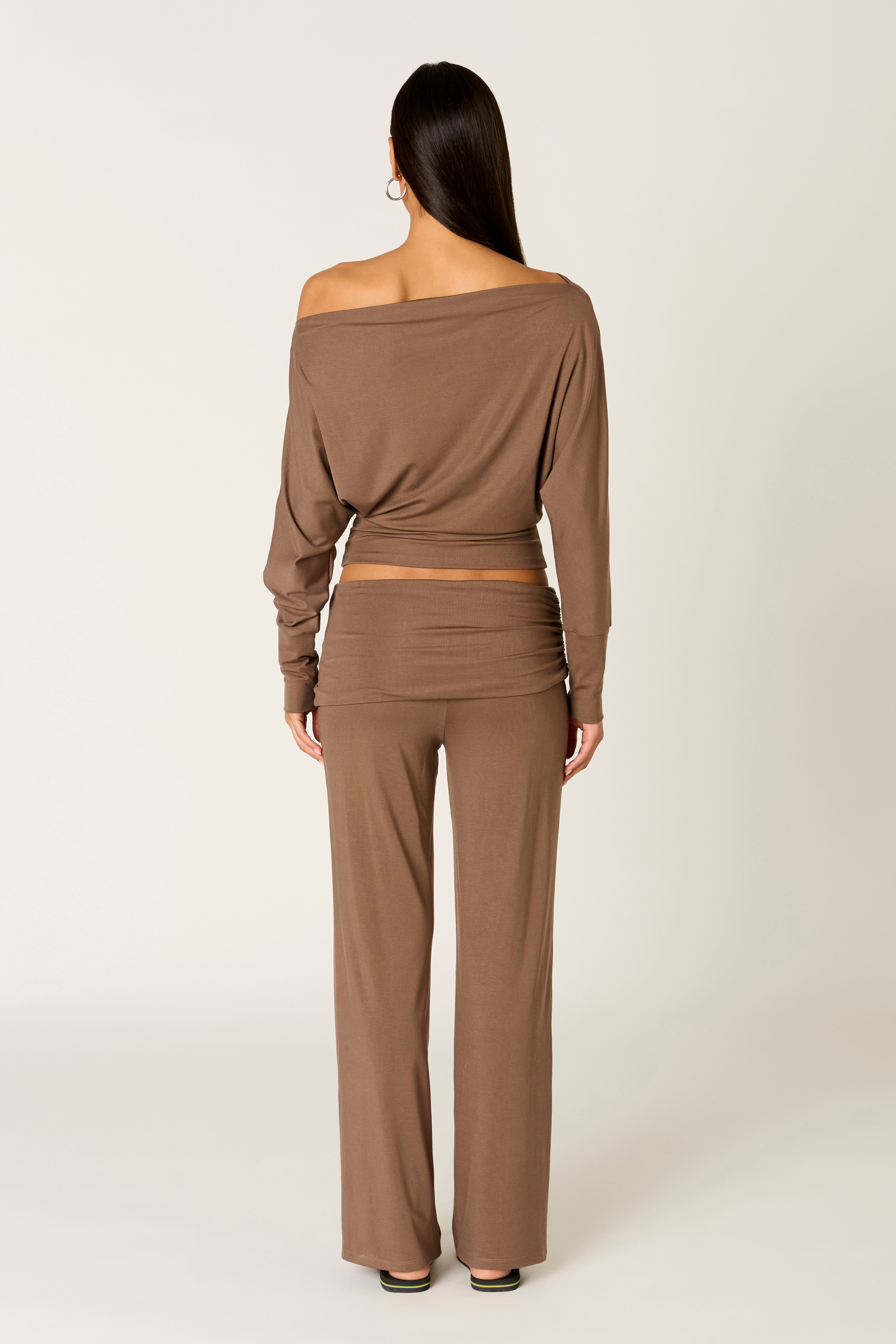 Elisabetta Top in sable back view