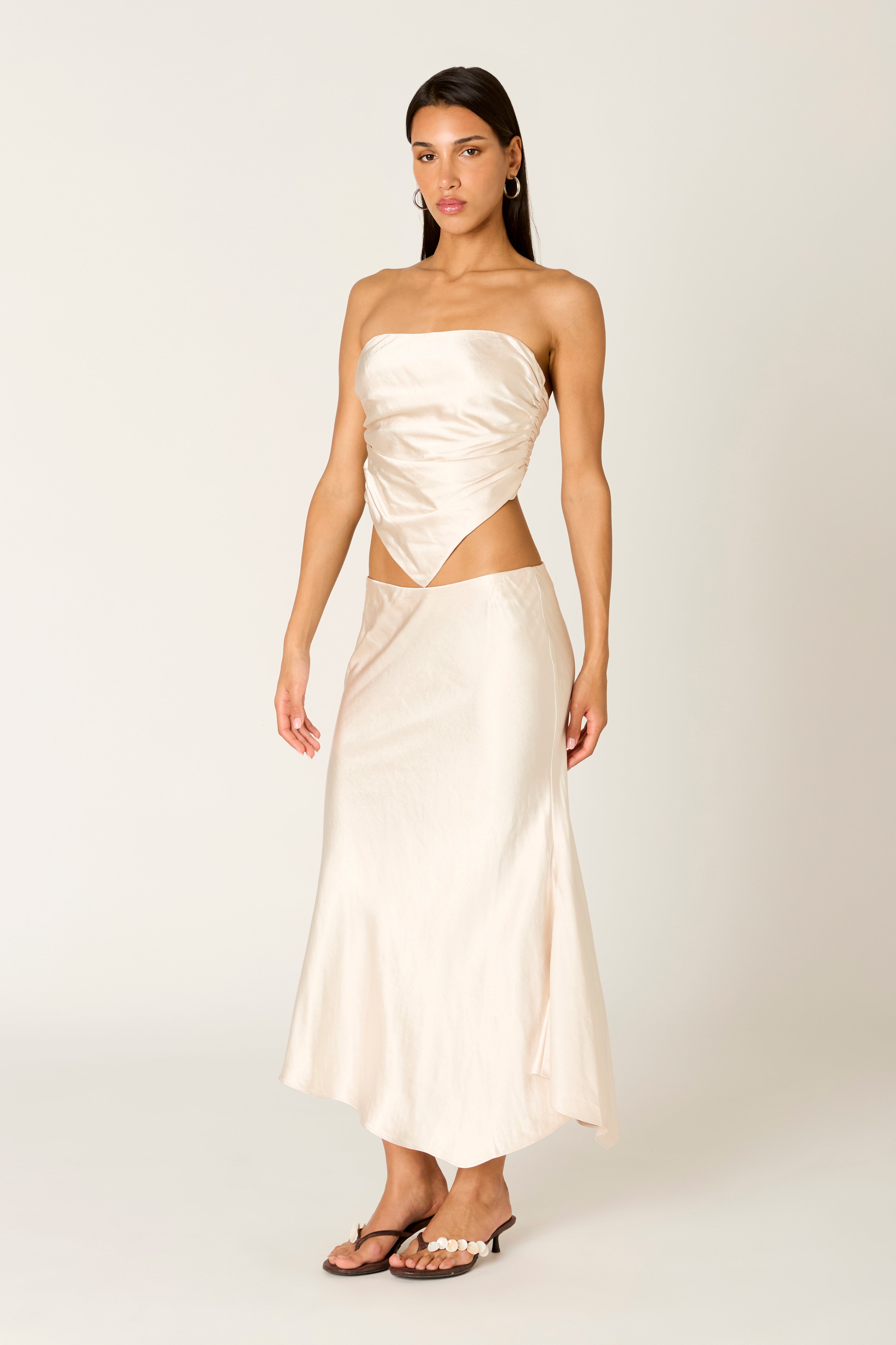 Giacomo Top in ivory side view