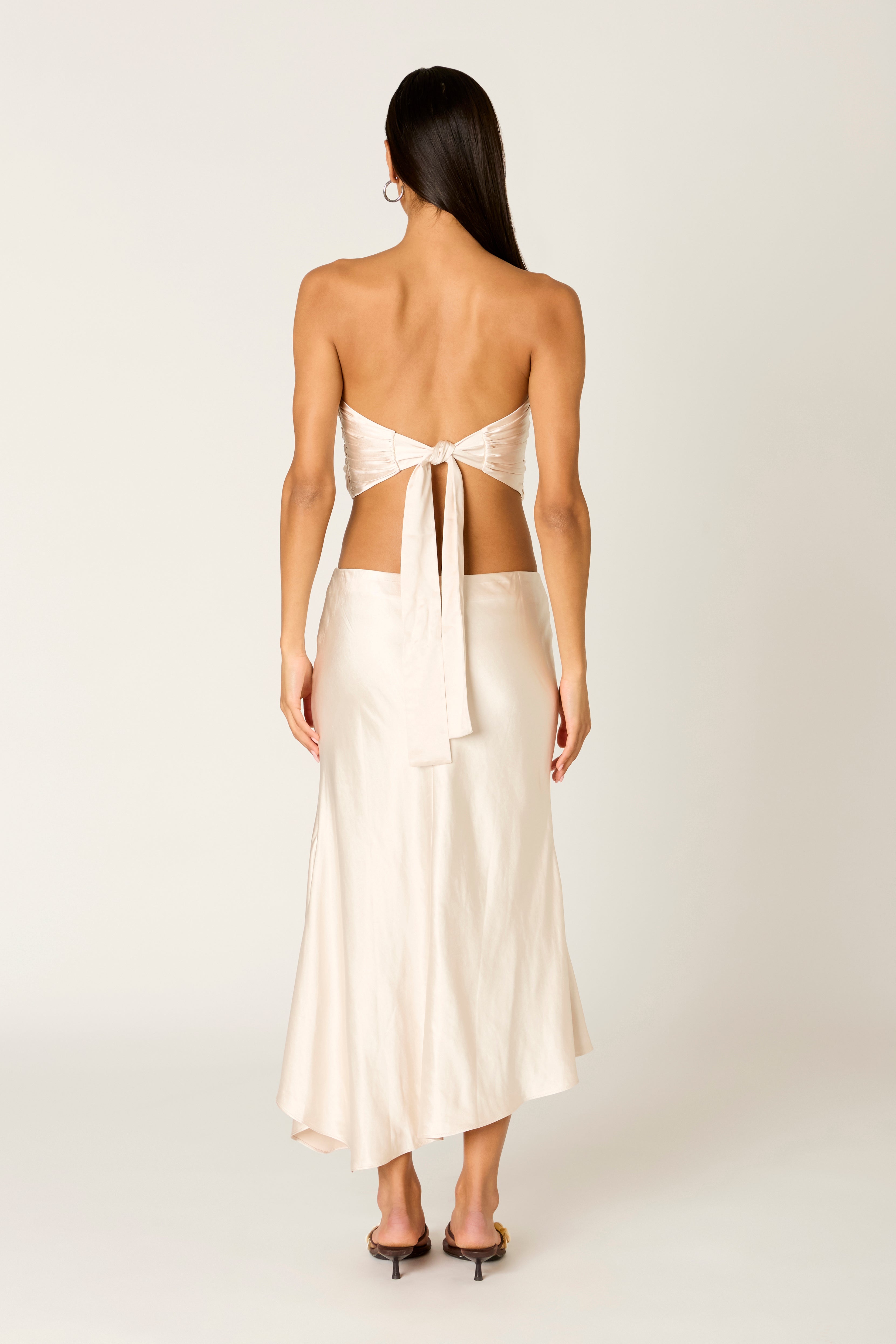 Giacomo Top in ivory back view