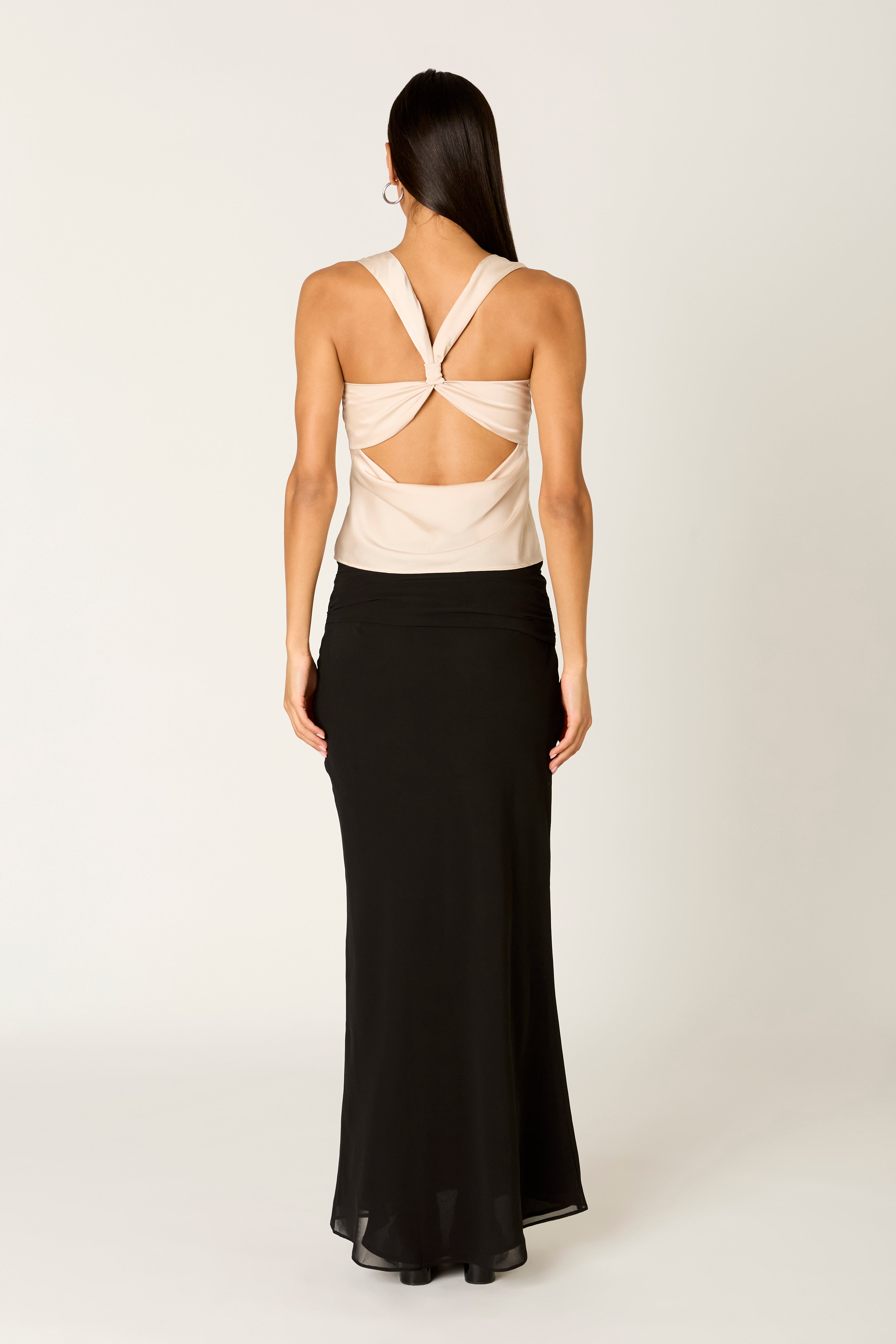 Cosimo Top in ivory back view