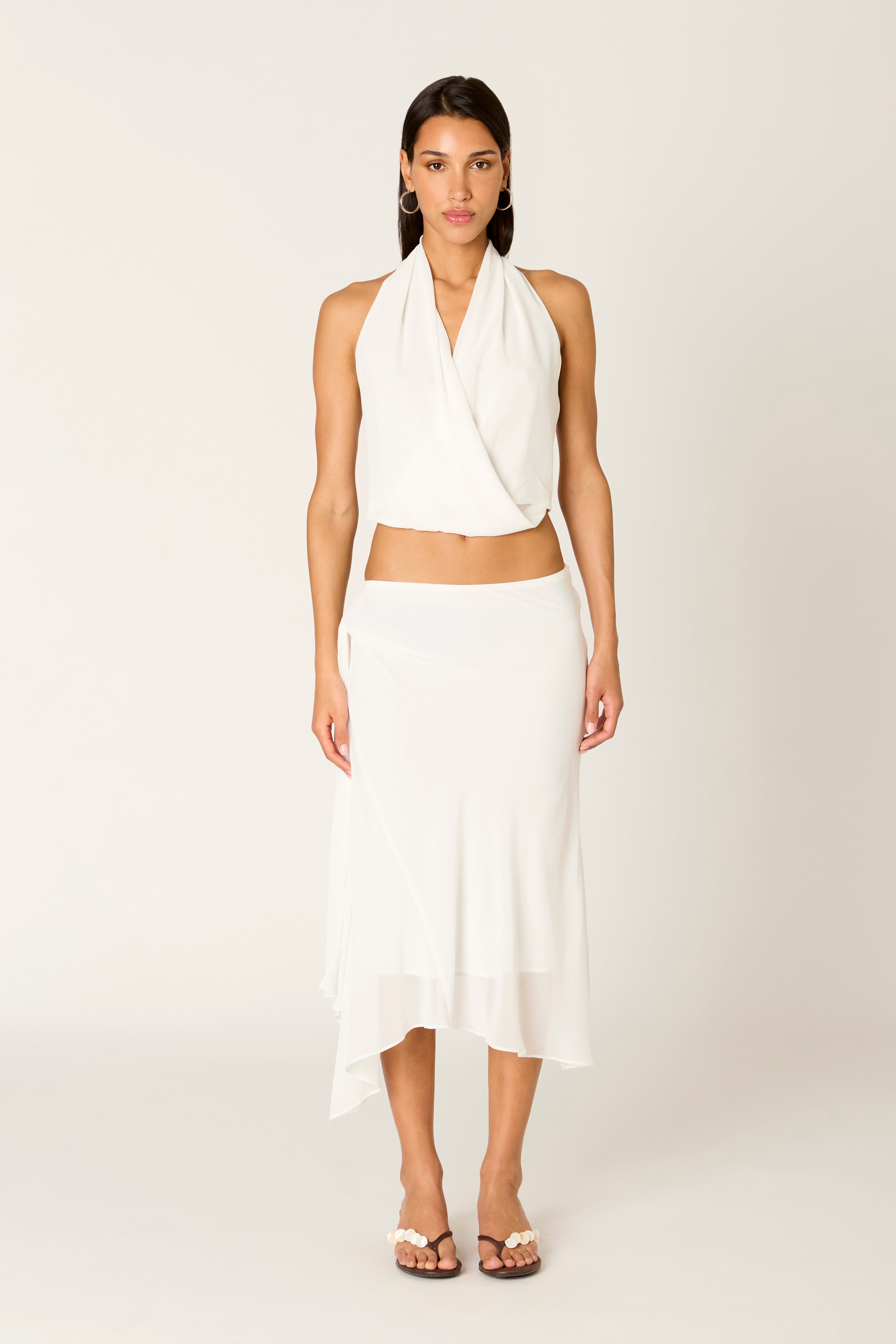 Alessandro Top in white front view
