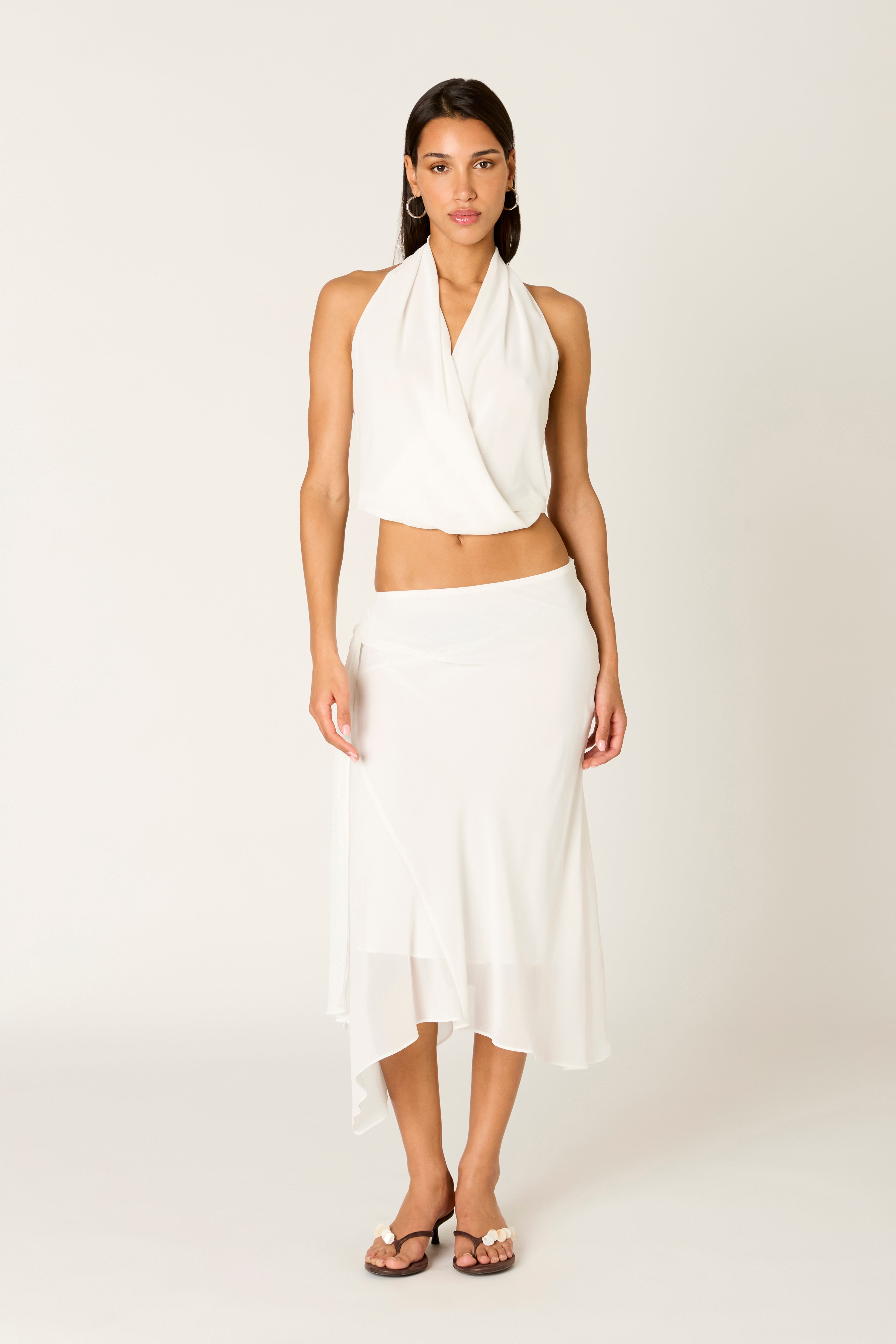 Alessandro Top in white front view