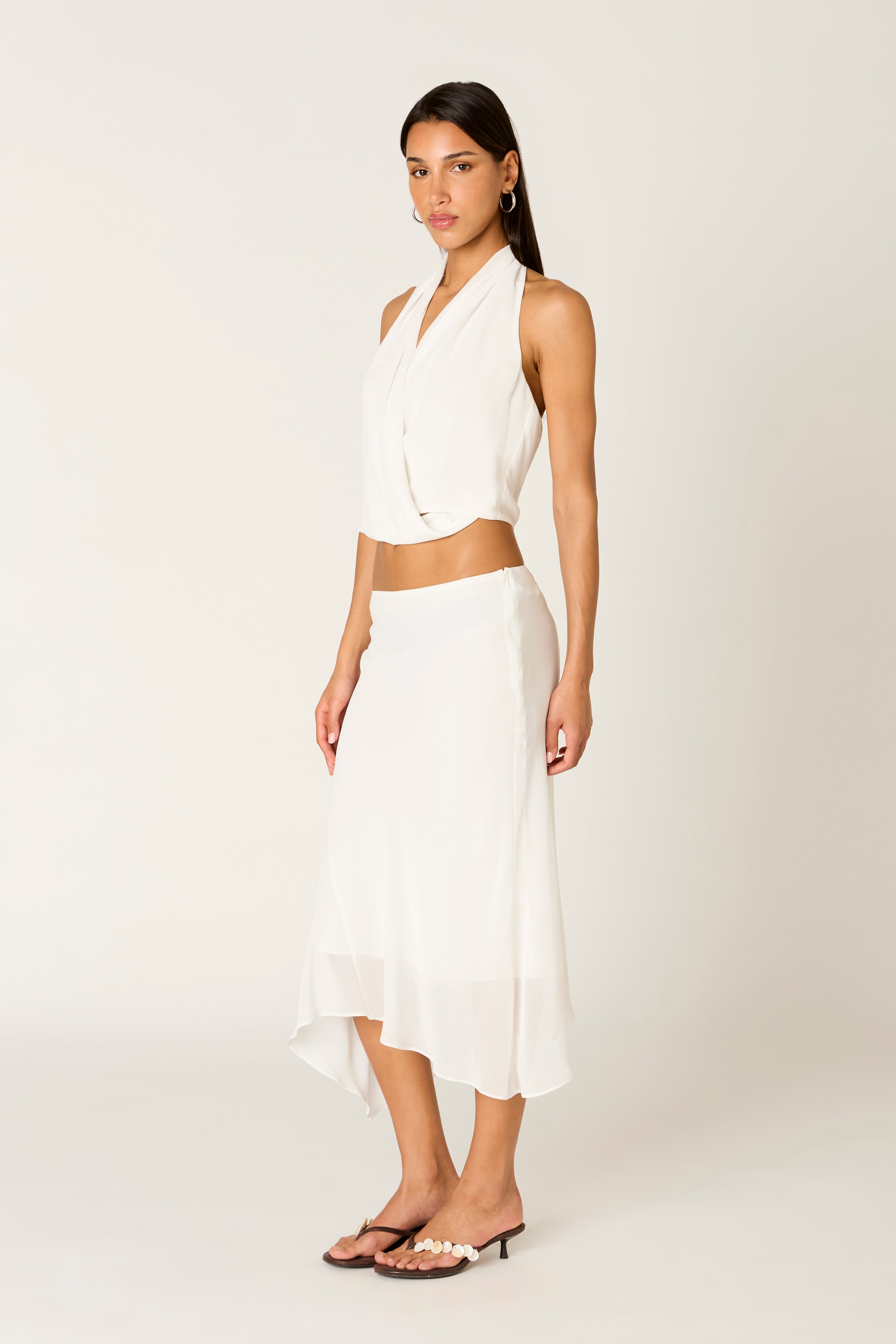 Alessandro Top in white side view