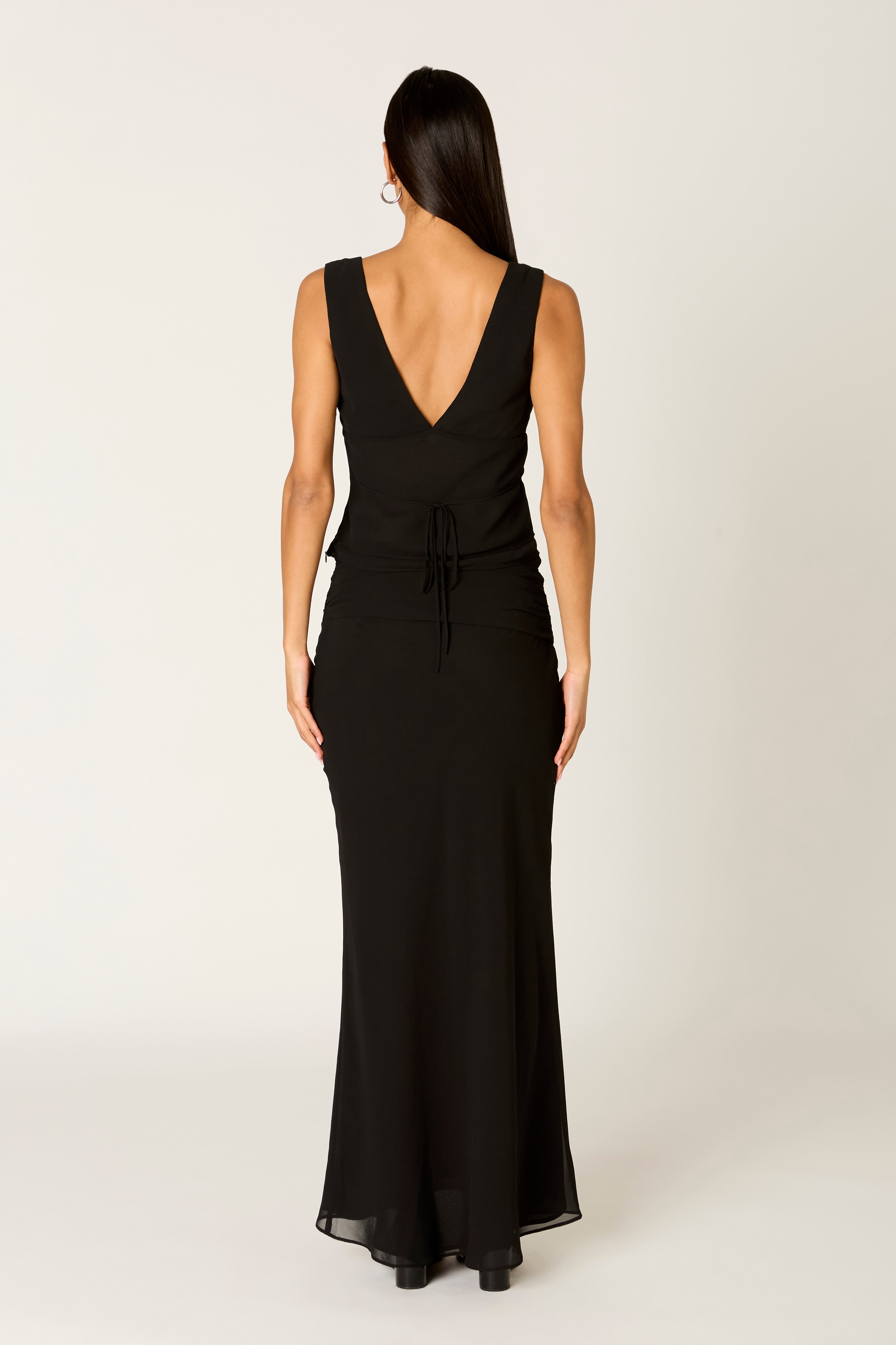 Ornella Top in black back view
