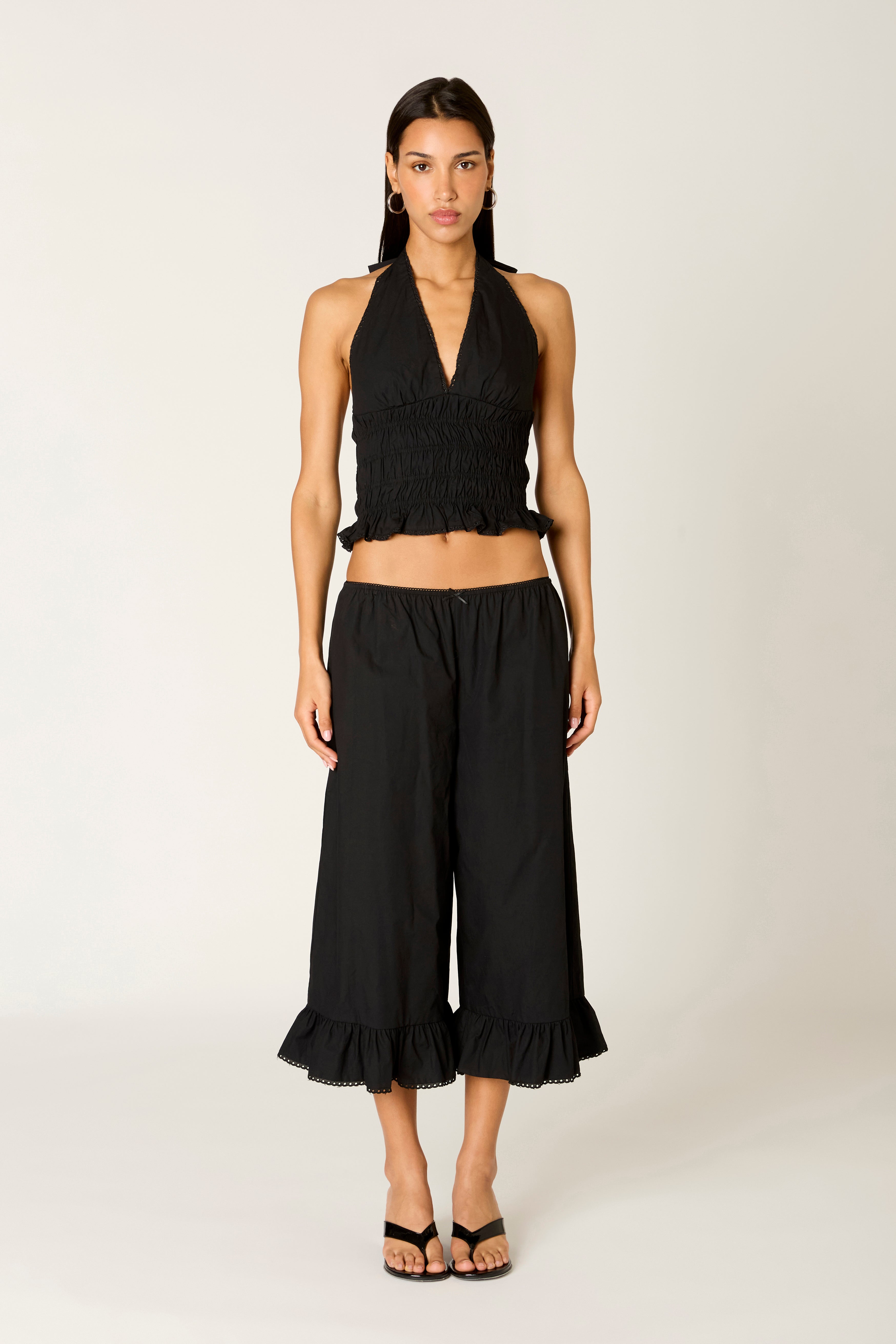 Filippo Top in black front view