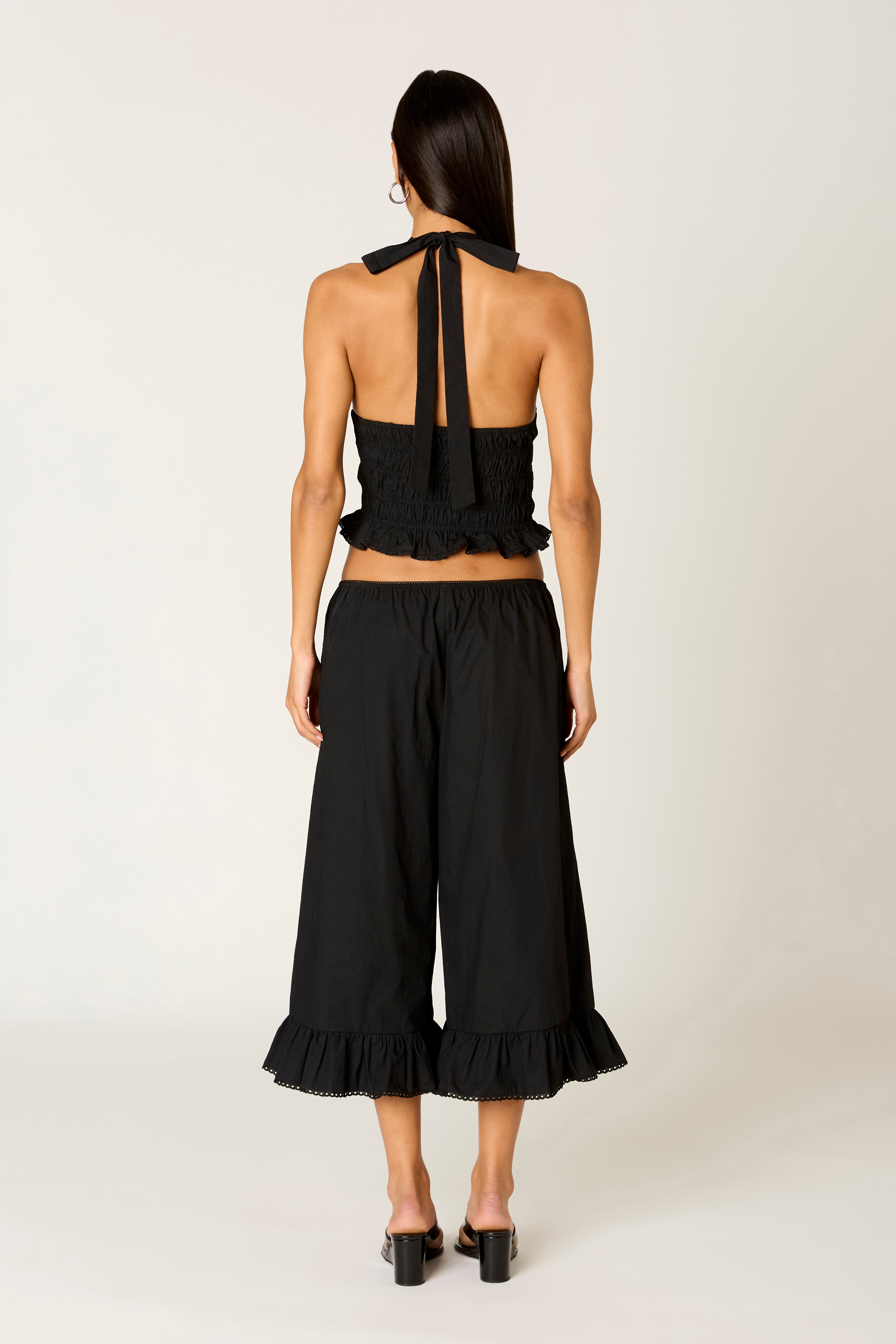 Filippo Top in black back view