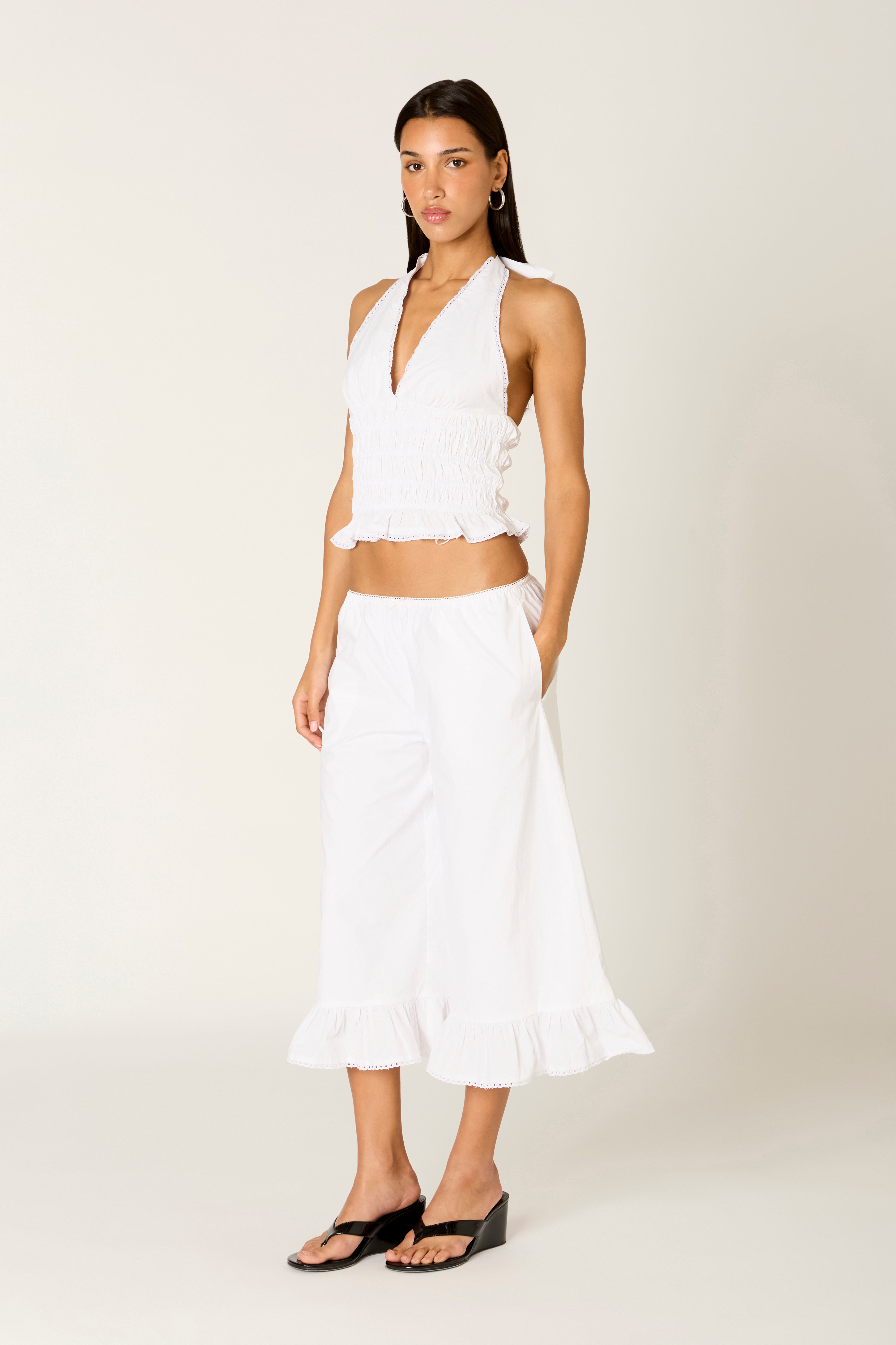 Filippo Top in white side view