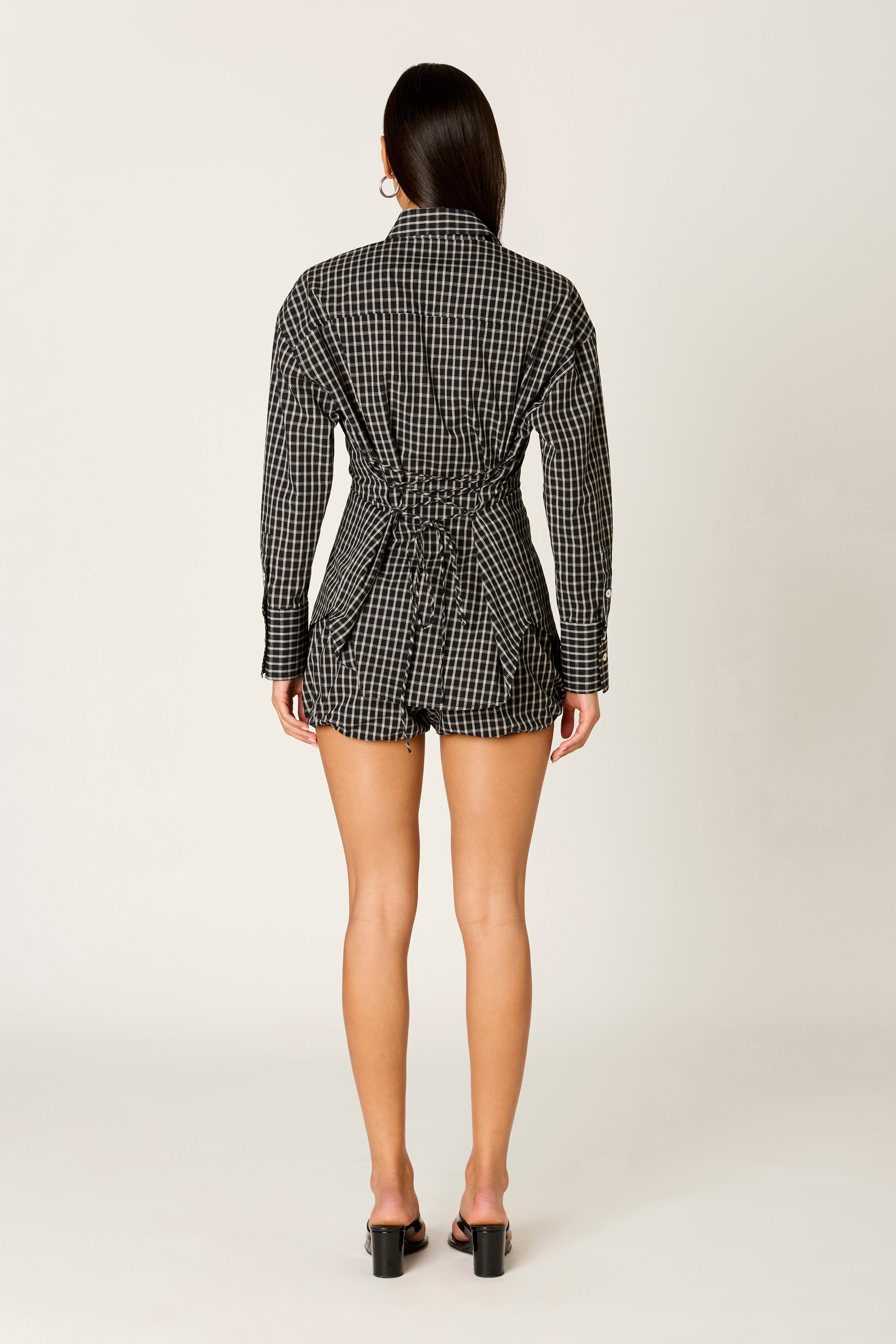 Jules Top in black back view