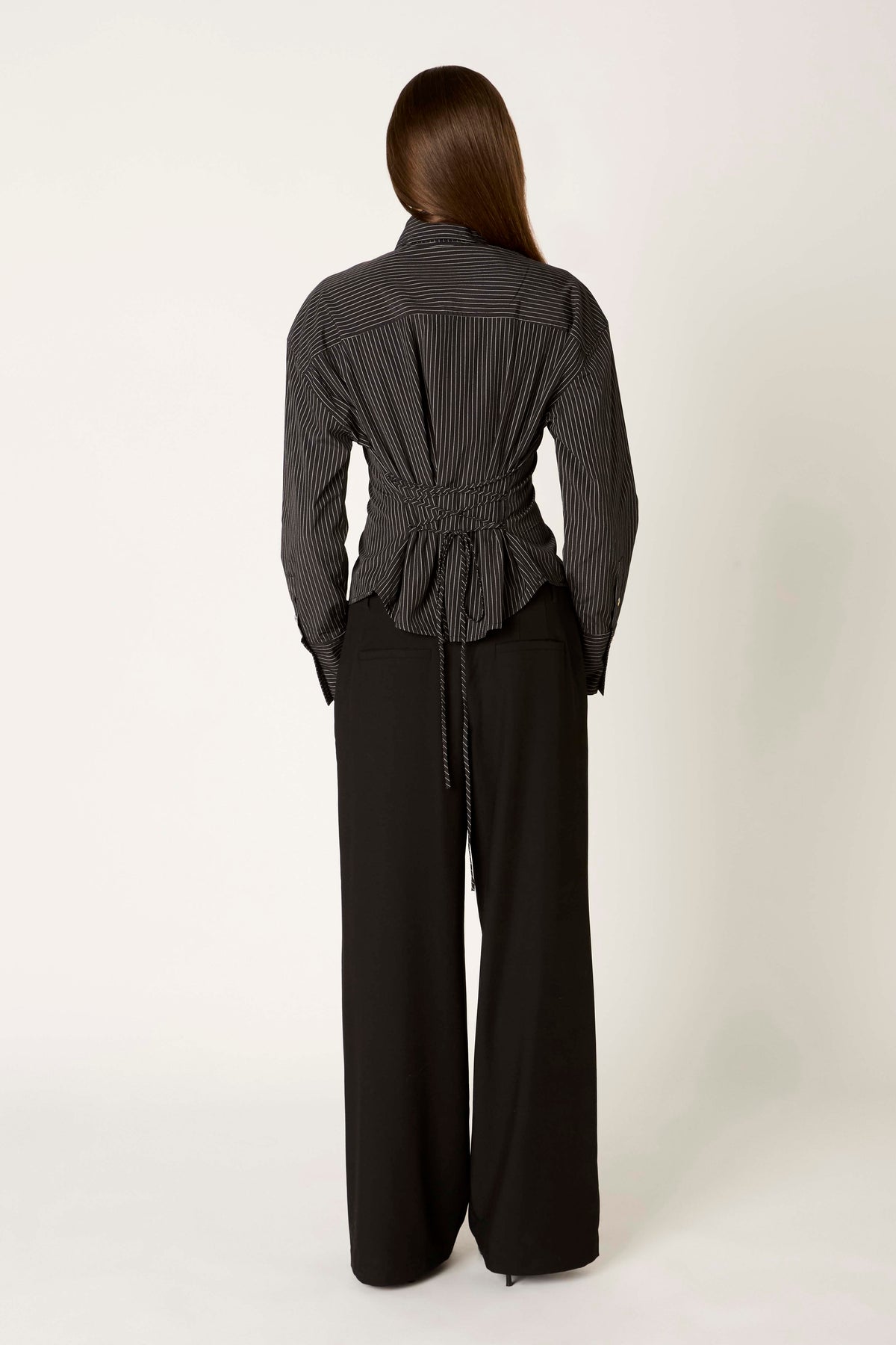 Cordelia Shirt in black back view