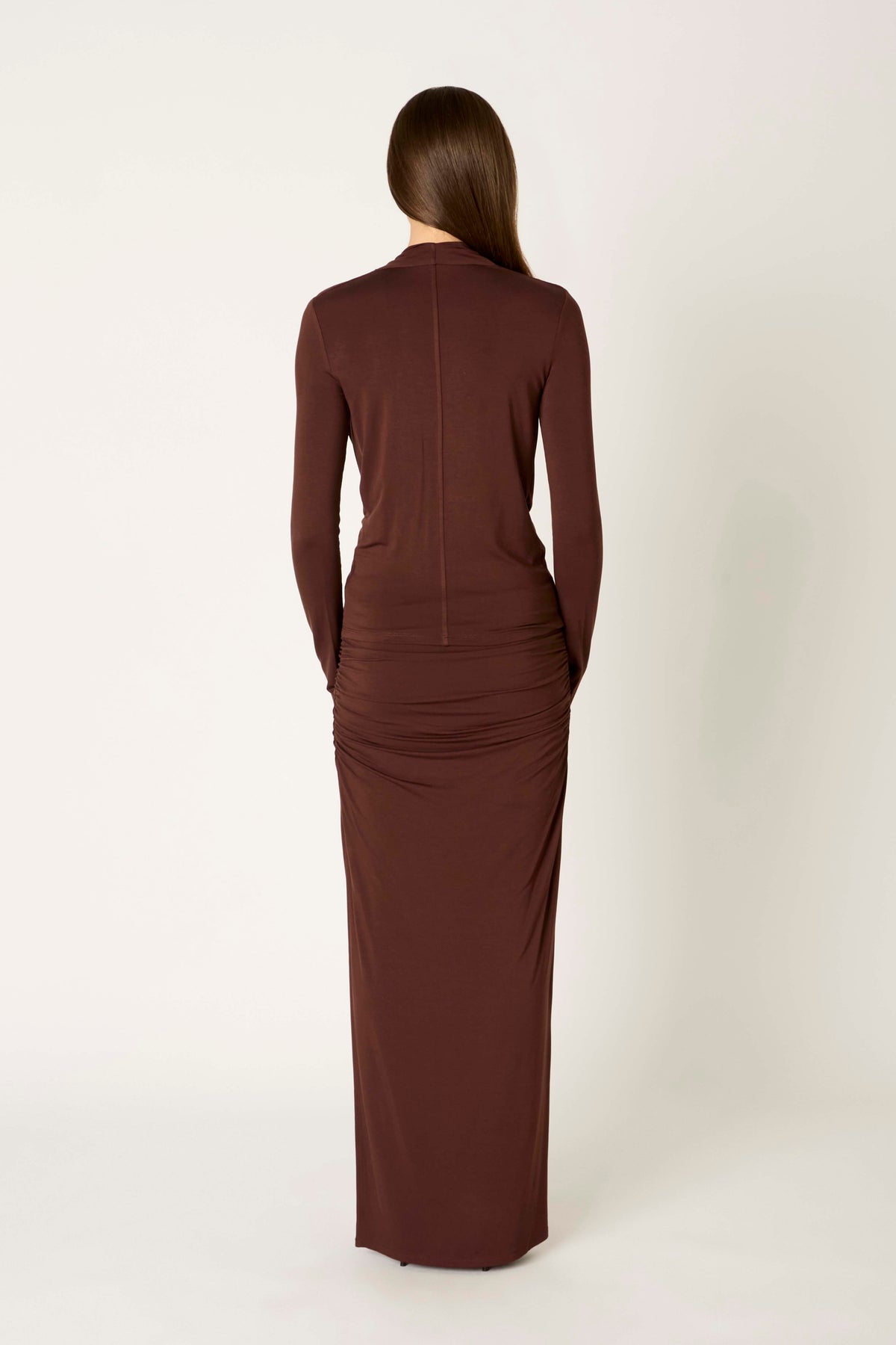 Rosalind Top in chocolate back view