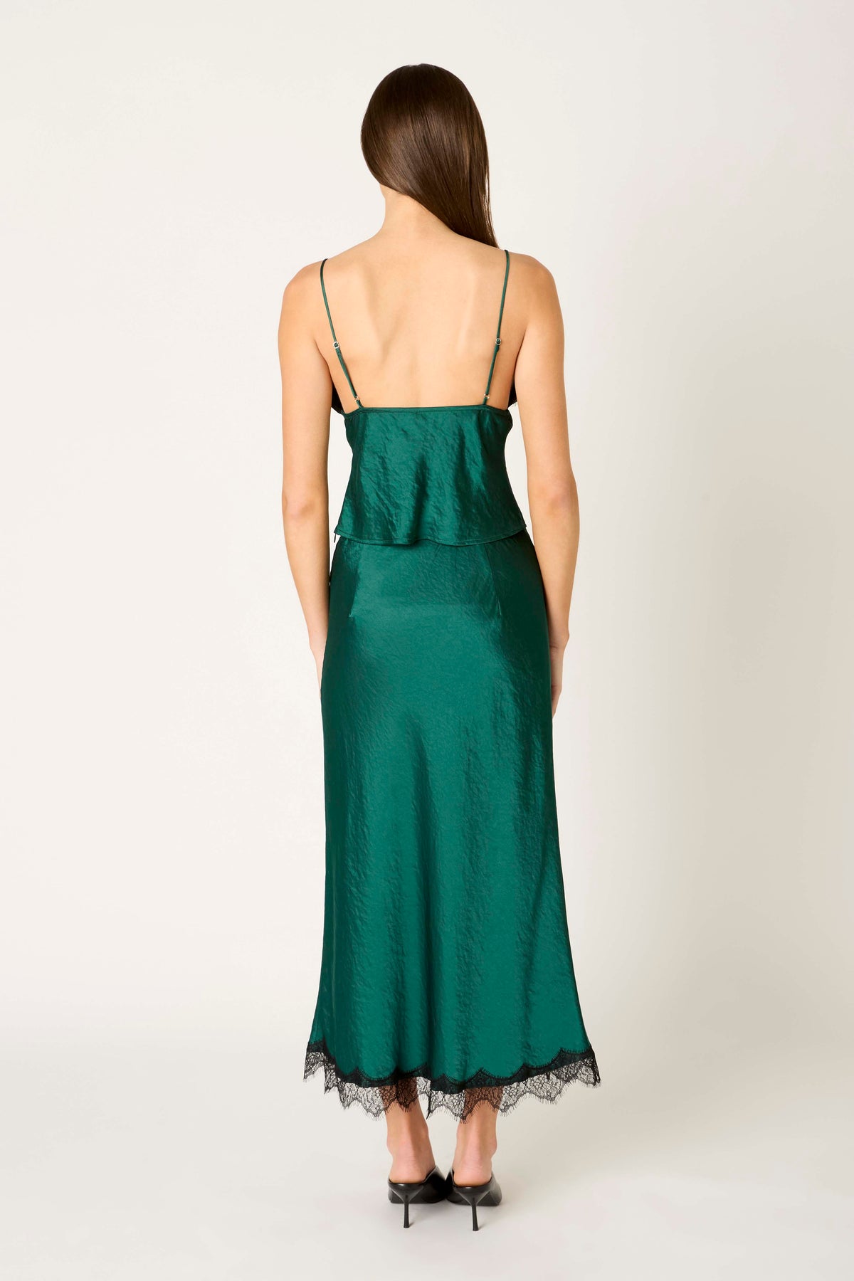 Kingsley Top in hunter back view