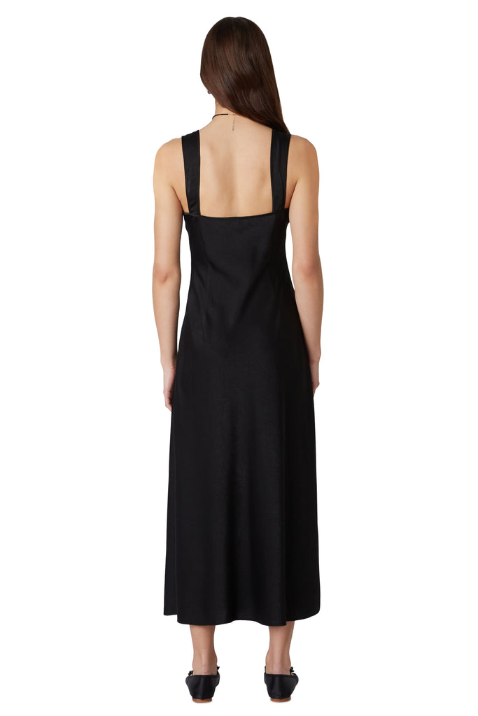Canyon Dress in black back view
