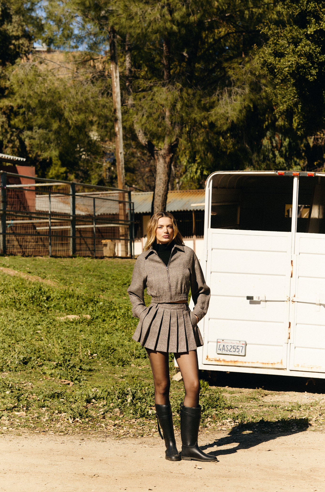 Fennel Skort