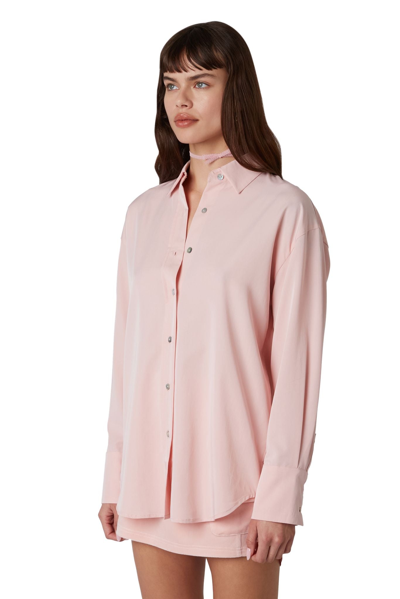 Dani Shirt in petal side view